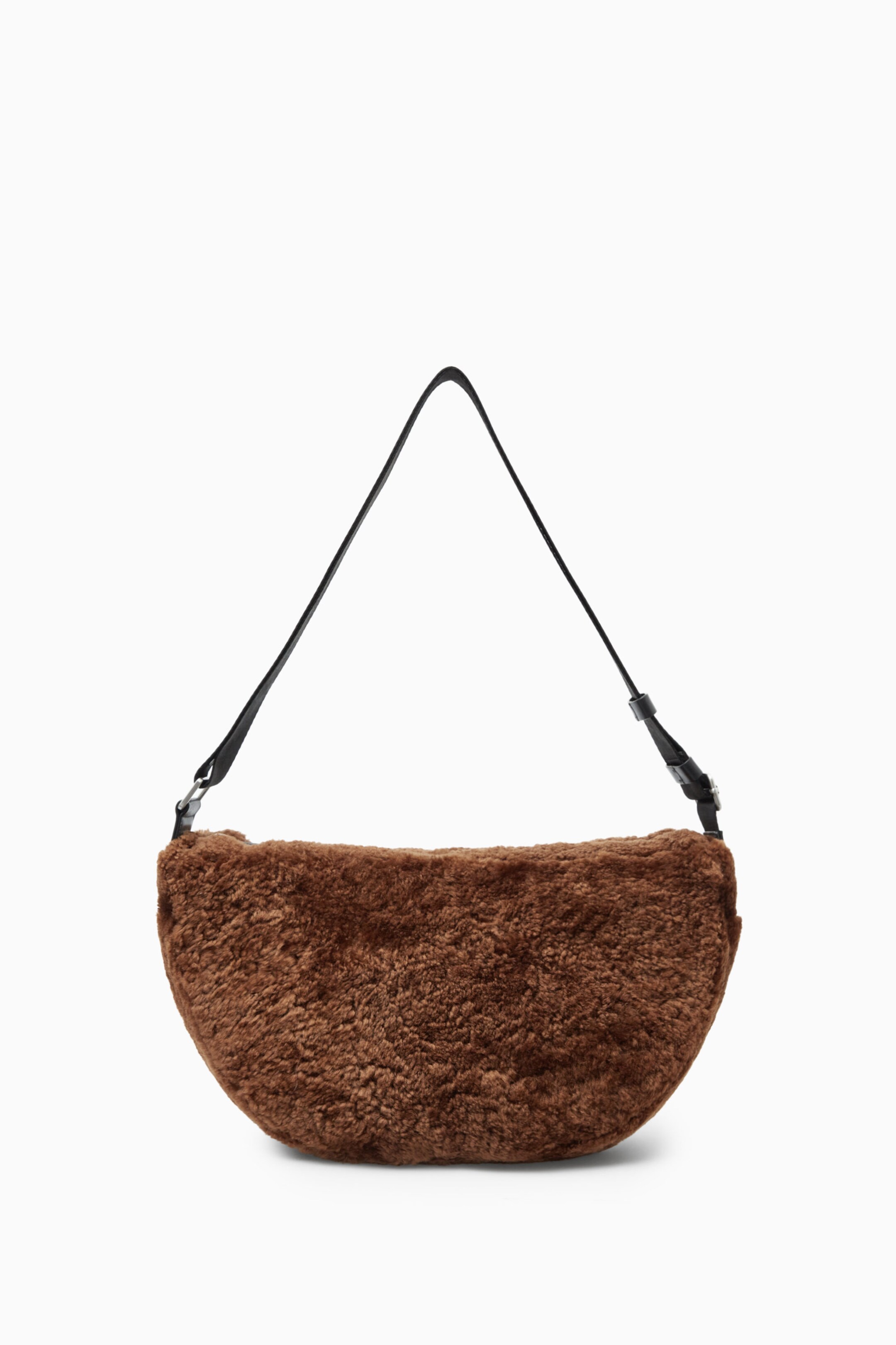 SAC BANDOULIÈRE SOUPLE - PEAU LAINÉE