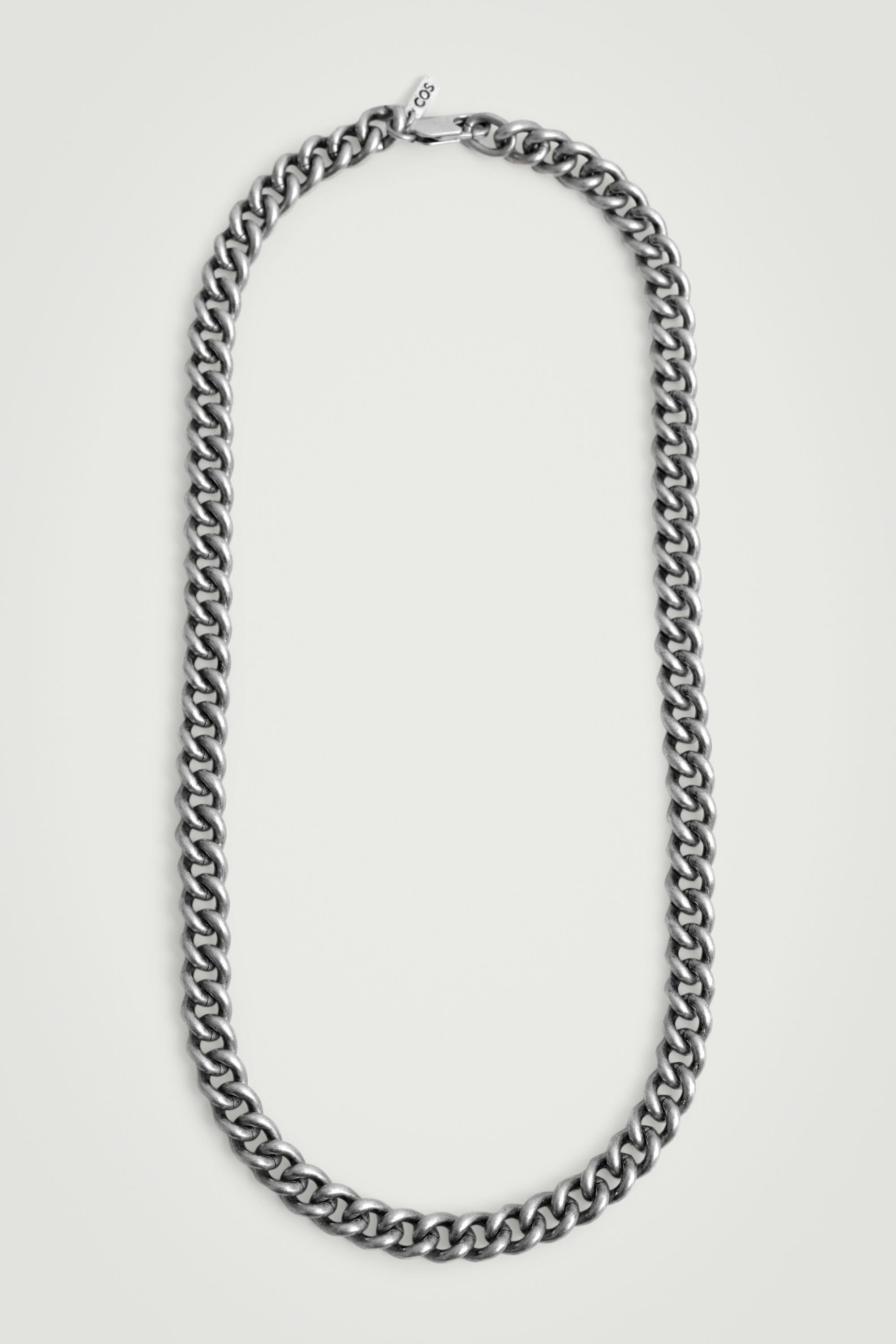 今年の新作から定番まで！ CHAIN CHUNKY NECKLACE COS | SILVER - アクセサリー