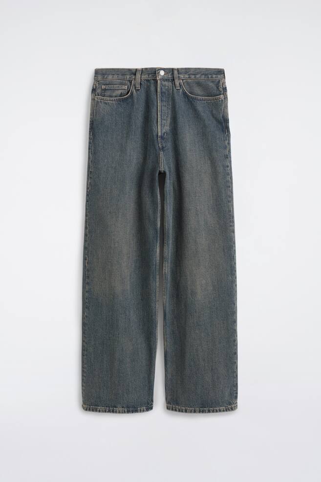 JEANS FOLD A GAMBA LARGA DAL TAGLIO RILASSATO - BLU SBIADITO/NERO SBIADITO/BLU/PIETRA - 1