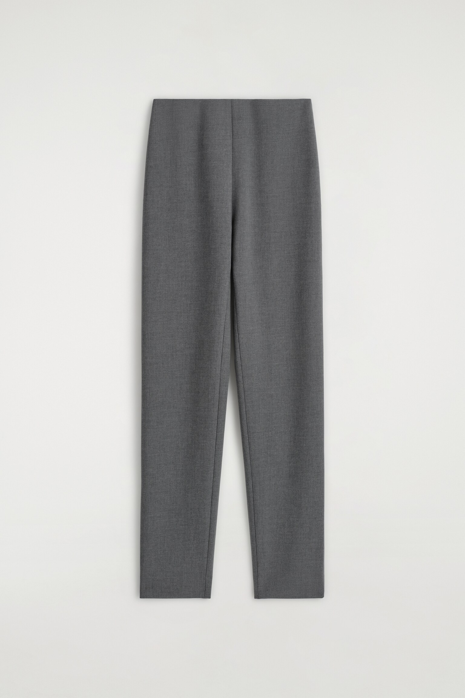 PANTALON DROIT SLIM - GRIS - 2