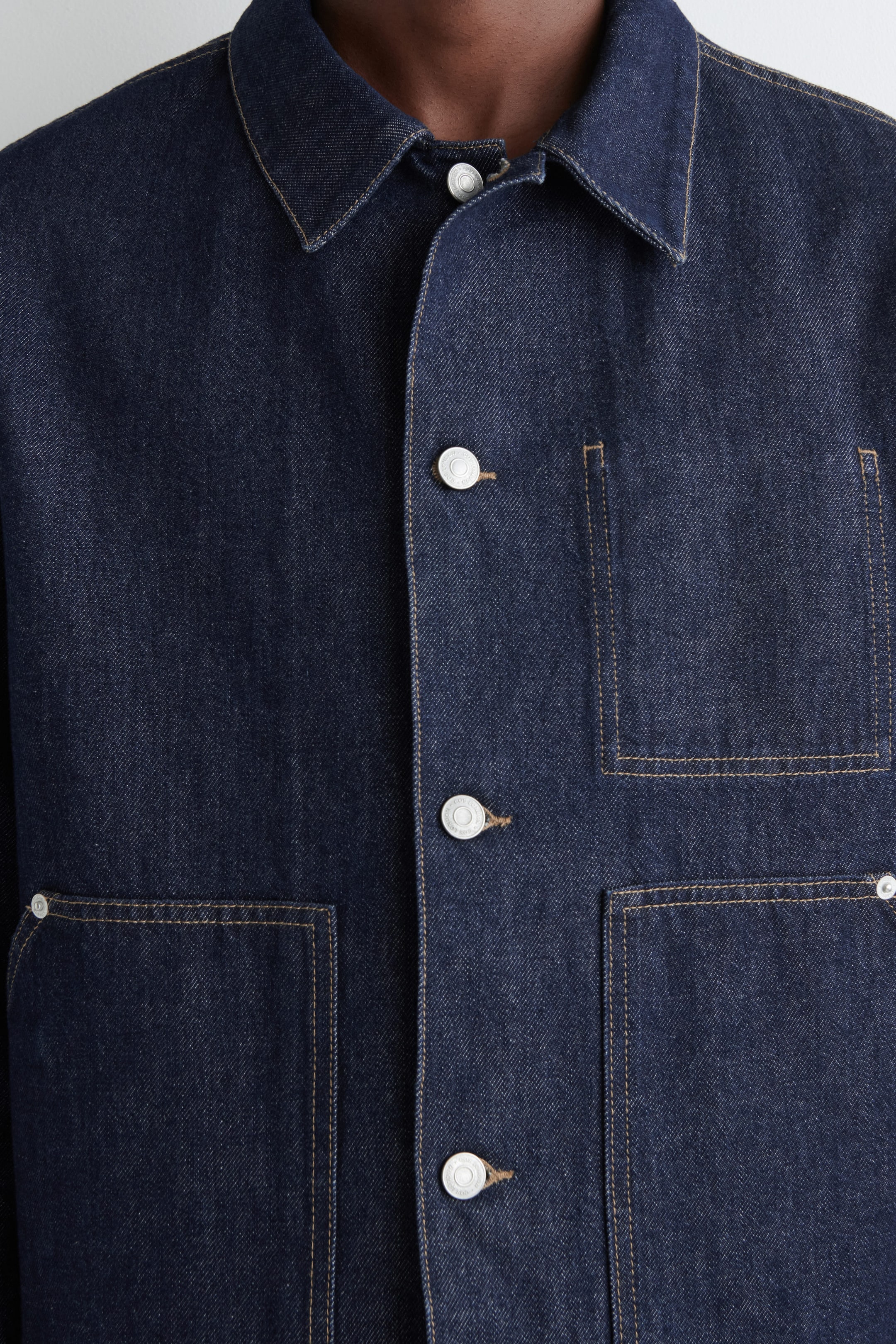 RINSED-DENIM JACKET