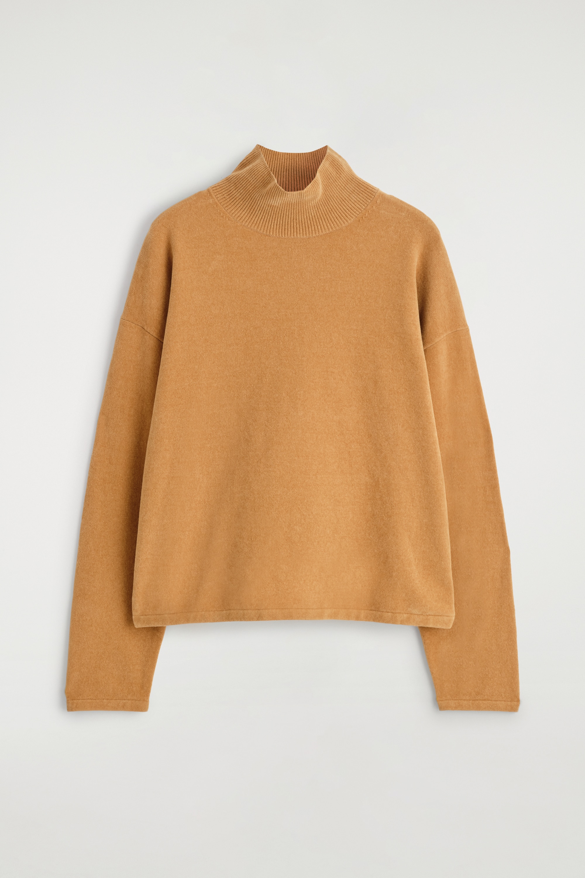 Chenille coltrui - CAMEL/BRUIN