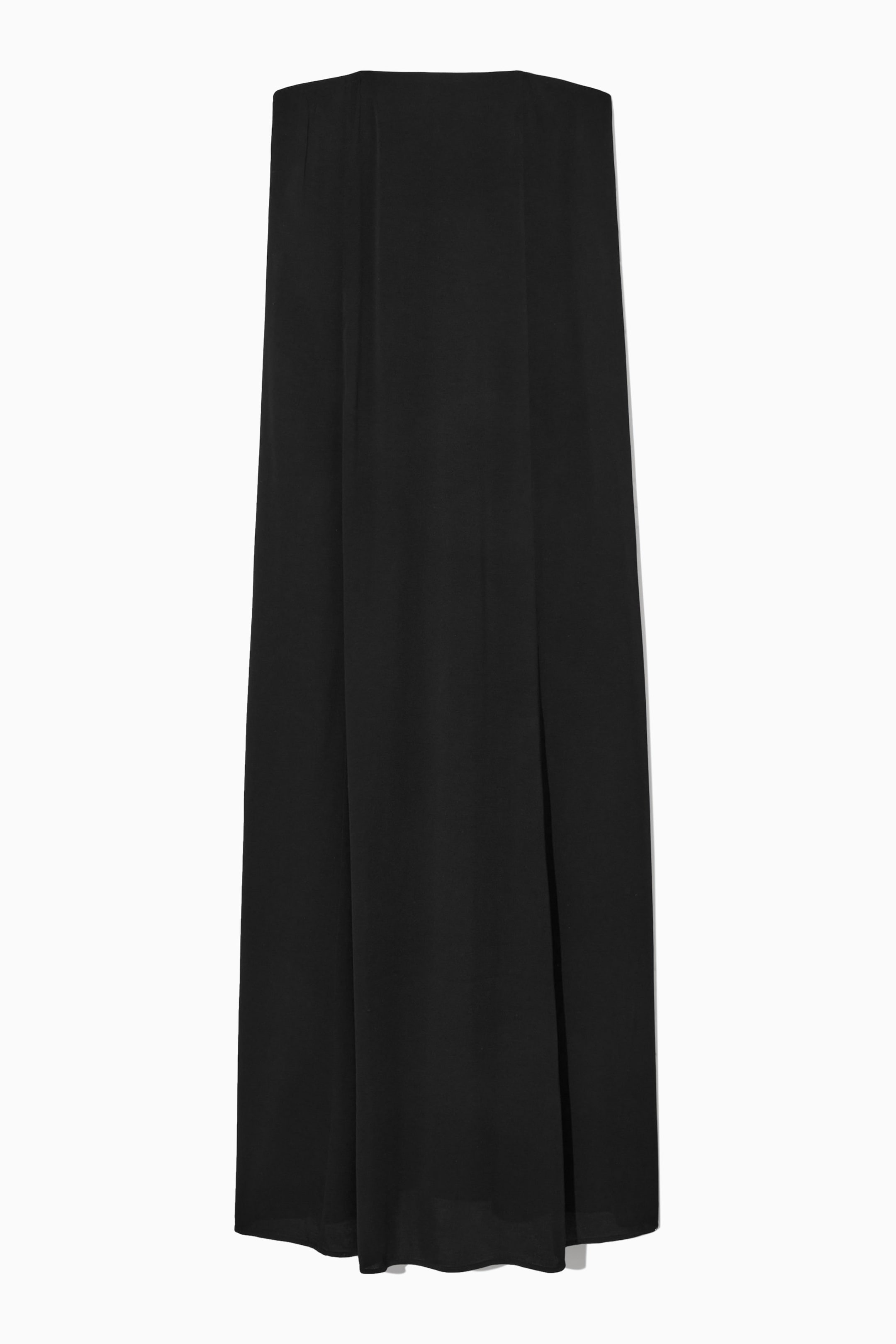 knitted bandeau maxi dress from cos PLEATED Green