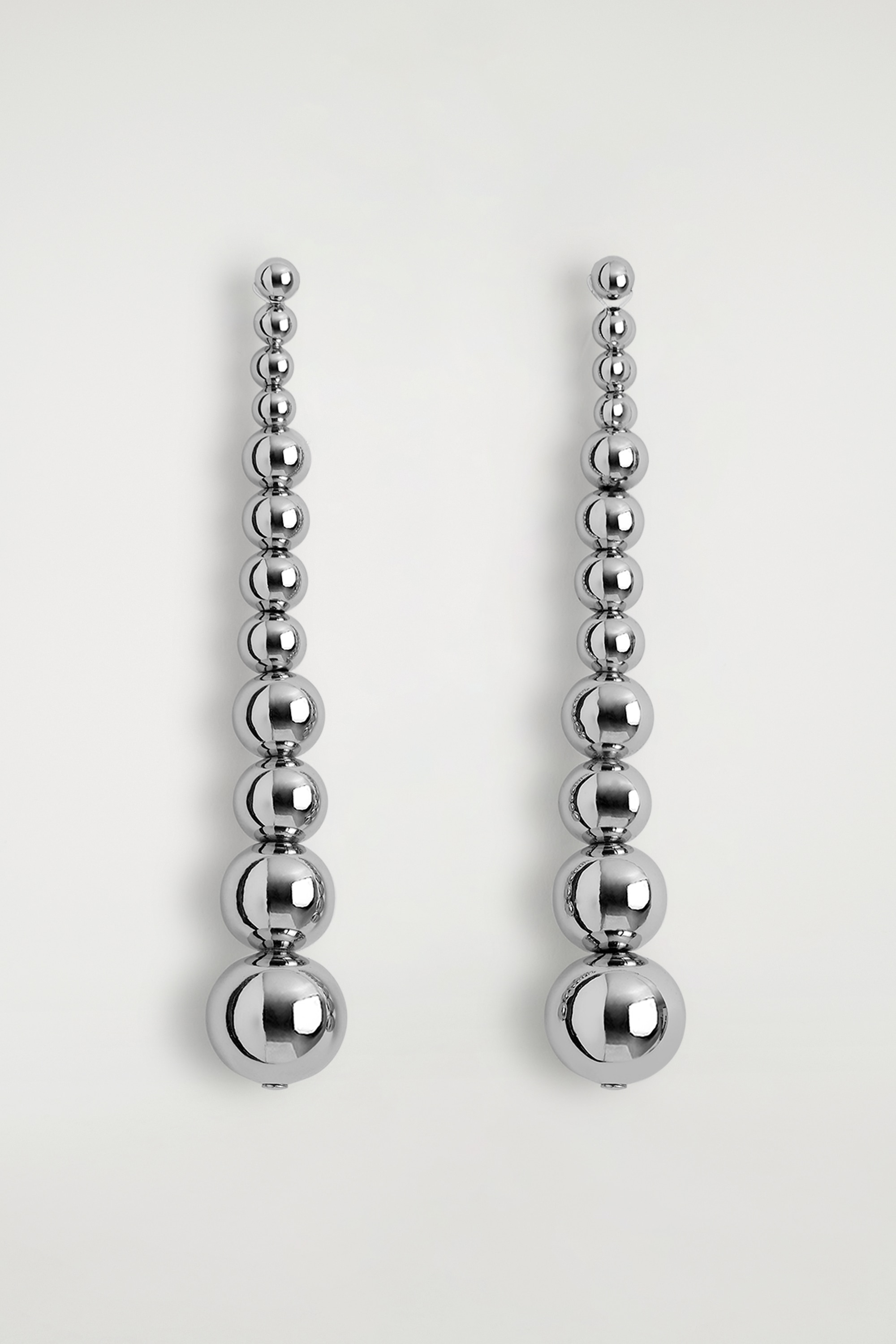 DROPLET EARRINGS - ZILVER