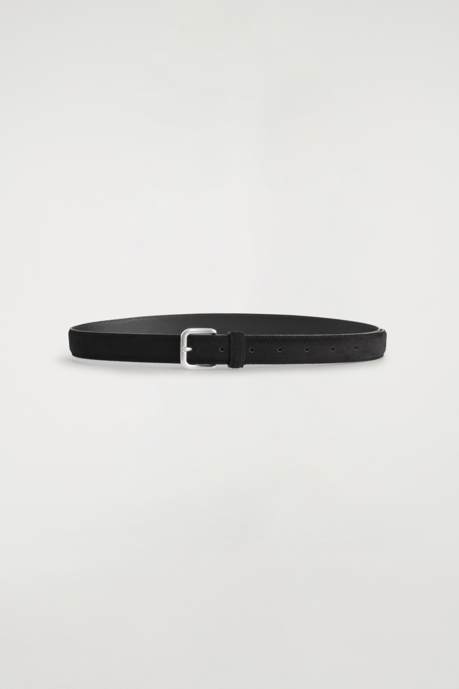 CEINTURE EN SUÈDE - NOIR/BRUN FONCÉ - 2