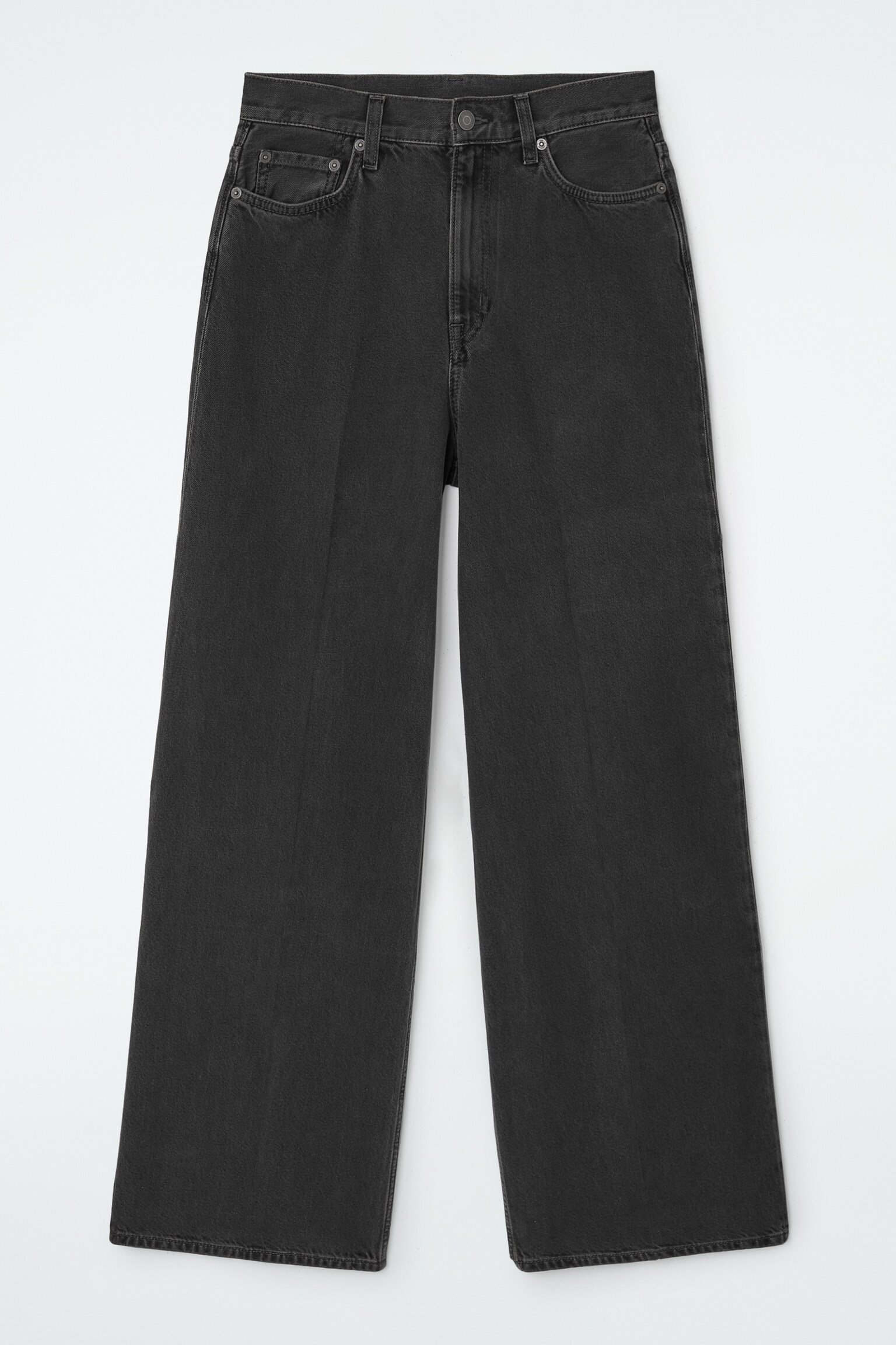 TIDE WIDE-LEG JEANS - WASHED BLACK/DUSTY BLUE/GREY/MID-WASH BLUE/BLACK - 1