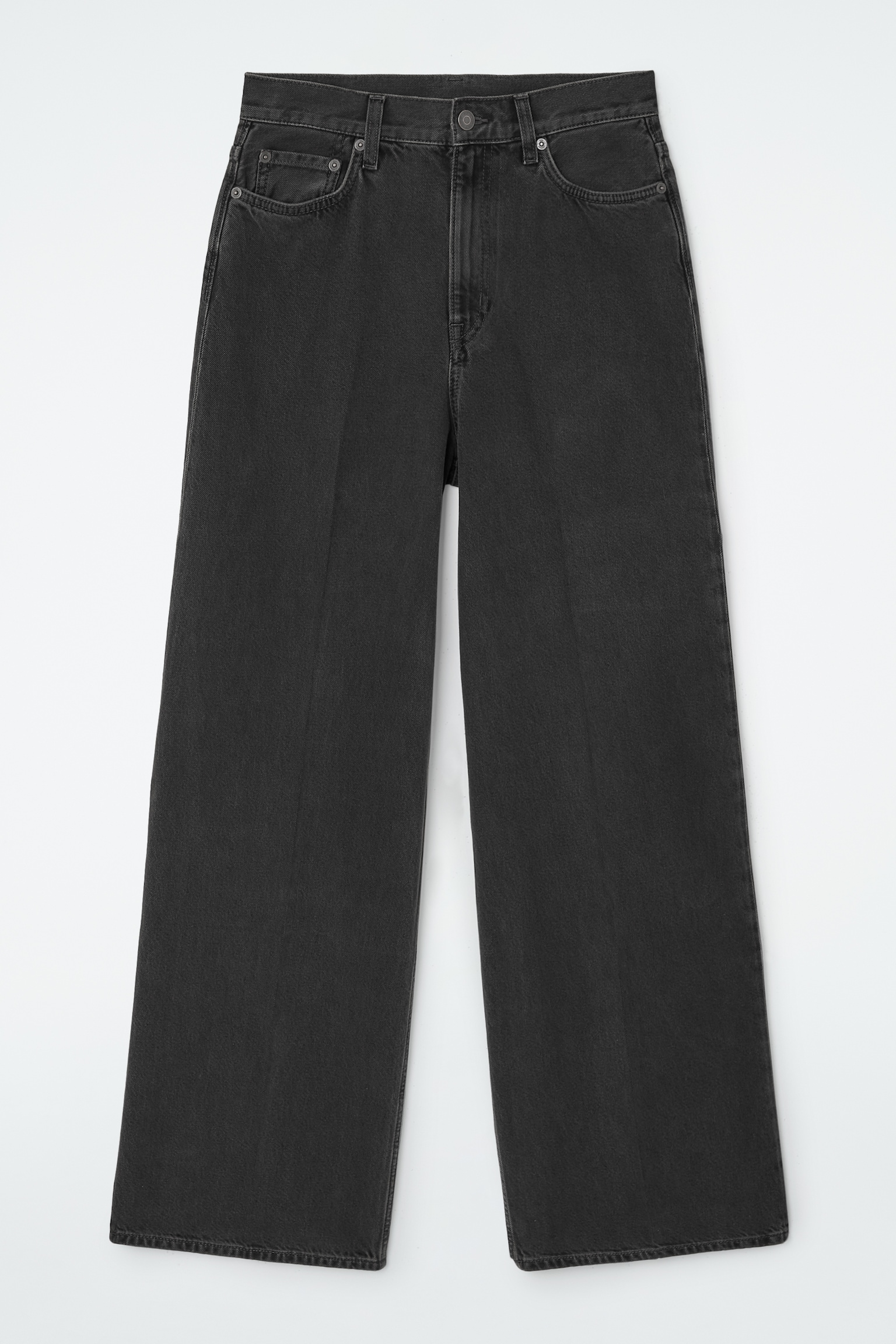 TIDE JEANS MIT WEITEM BEIN - SCHWARZE WASCHUNG/BLAU/GRAU/MITTELBLAUE WASCHUNG/ECRU/SCHWARZ/MITTELBLAU