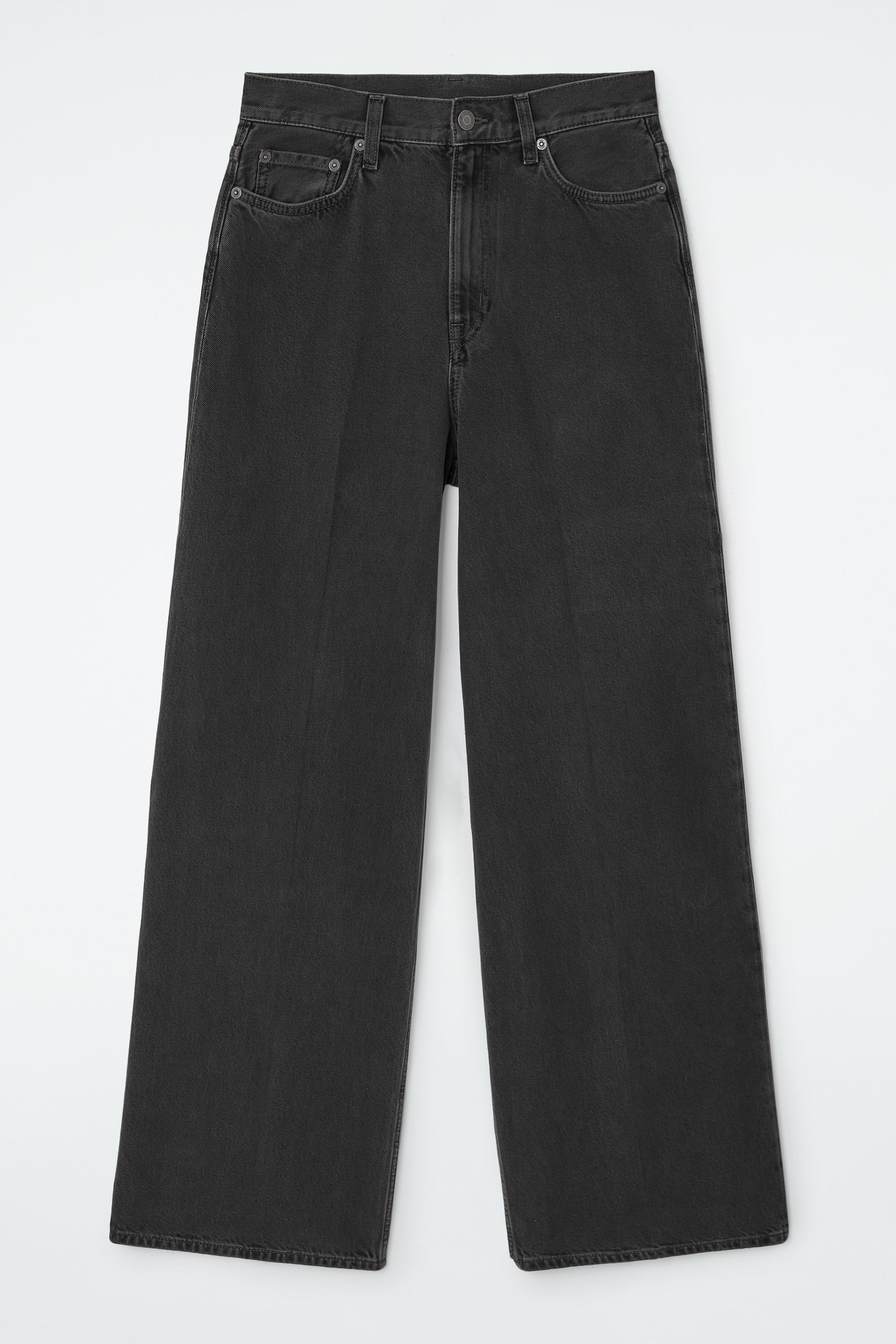 【KOOLOSET】Newer Black Wide Washed Denim KOOLOSET】Newer Black Wide Washed Denim (デニム・ジーパン