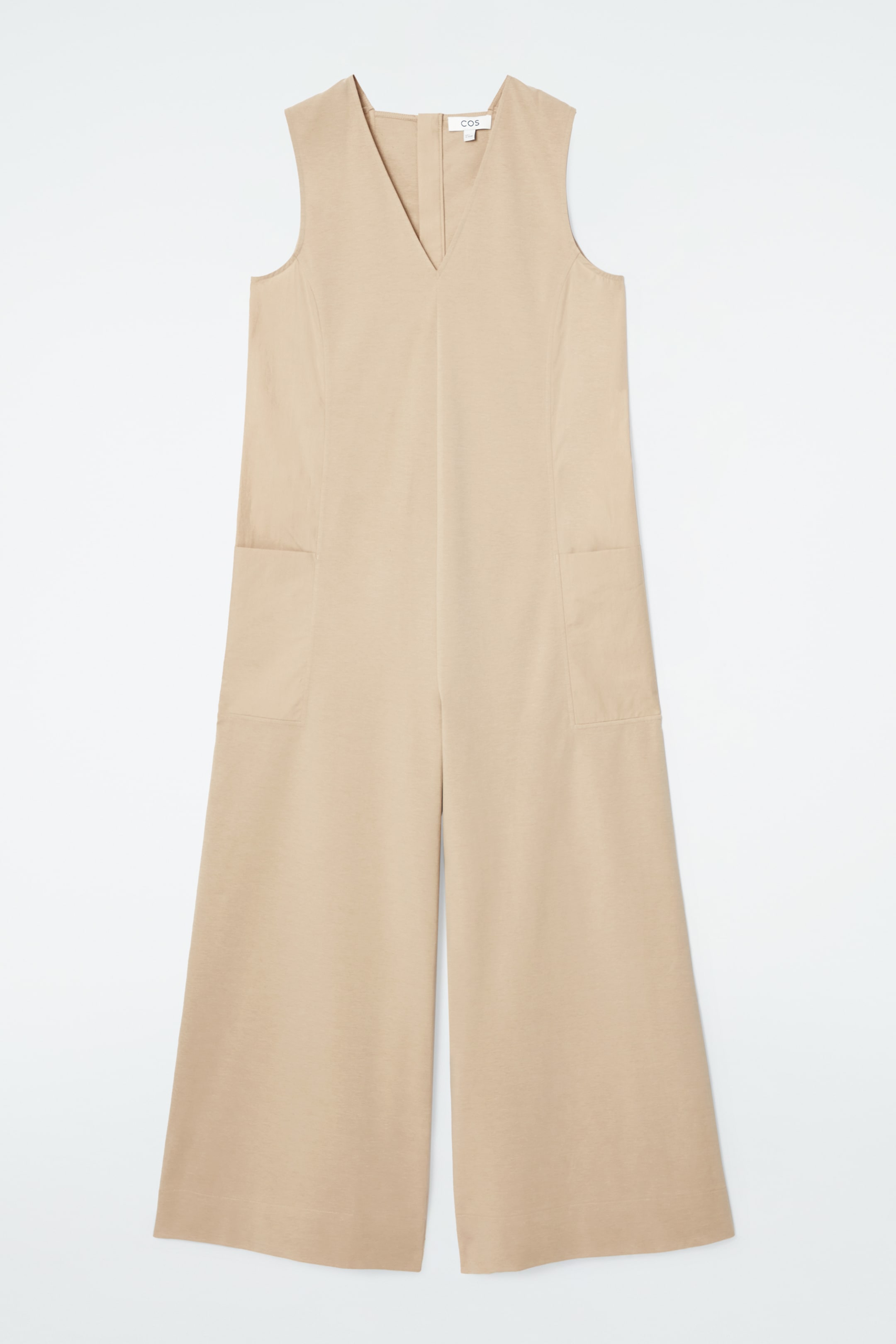 Agrandir l'image: COMBINAISON OVERSIZE COL EN V - BEIGE - FEMME | H&M CH 1