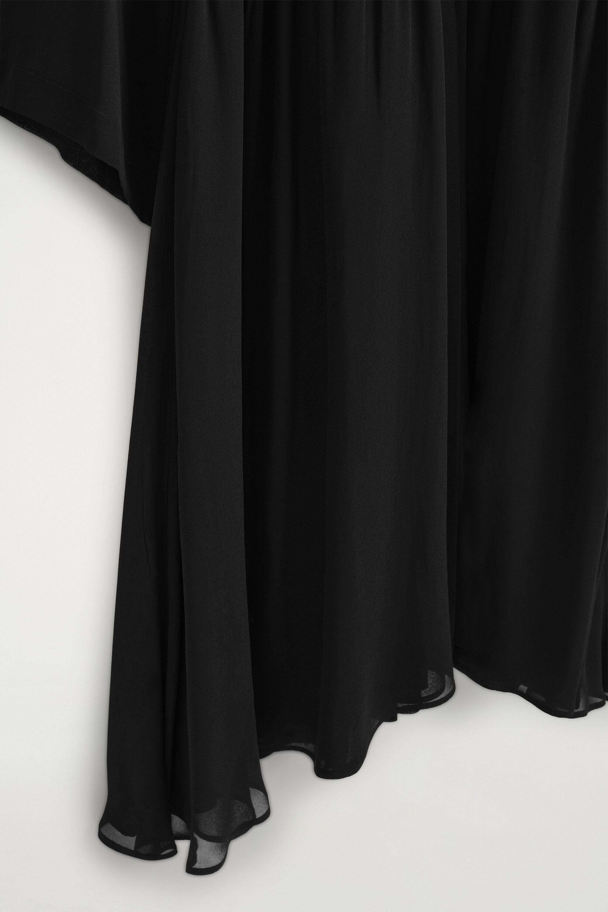 FLUID SCARF-DETAIL MIDI DRESS thumbnail 7