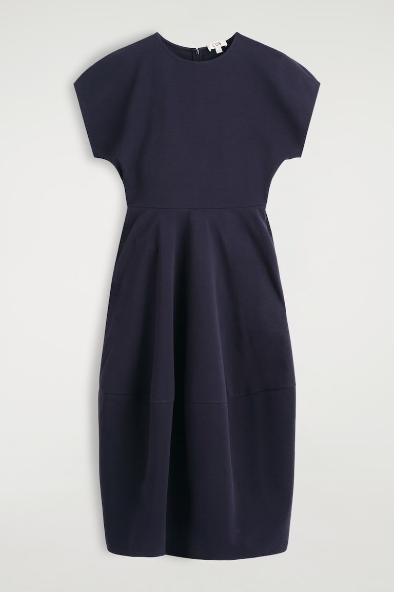 sculpted cotton midi dress Eef