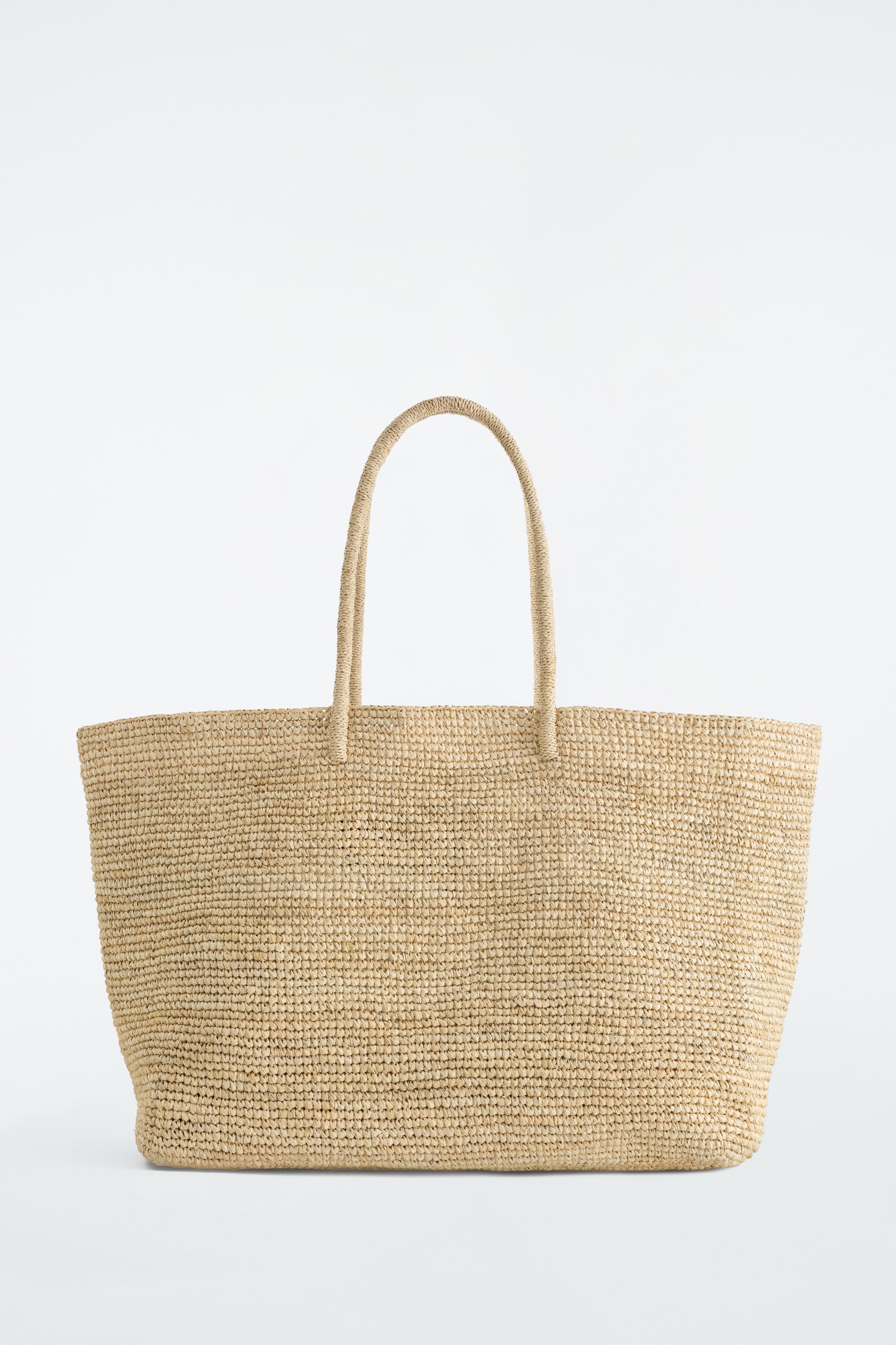 Größeres Bild ansehen: HANDGEWEBTE OVERSIZED-TOTE BAG - BAST - BEIGE - Ladies | H&M DE 4