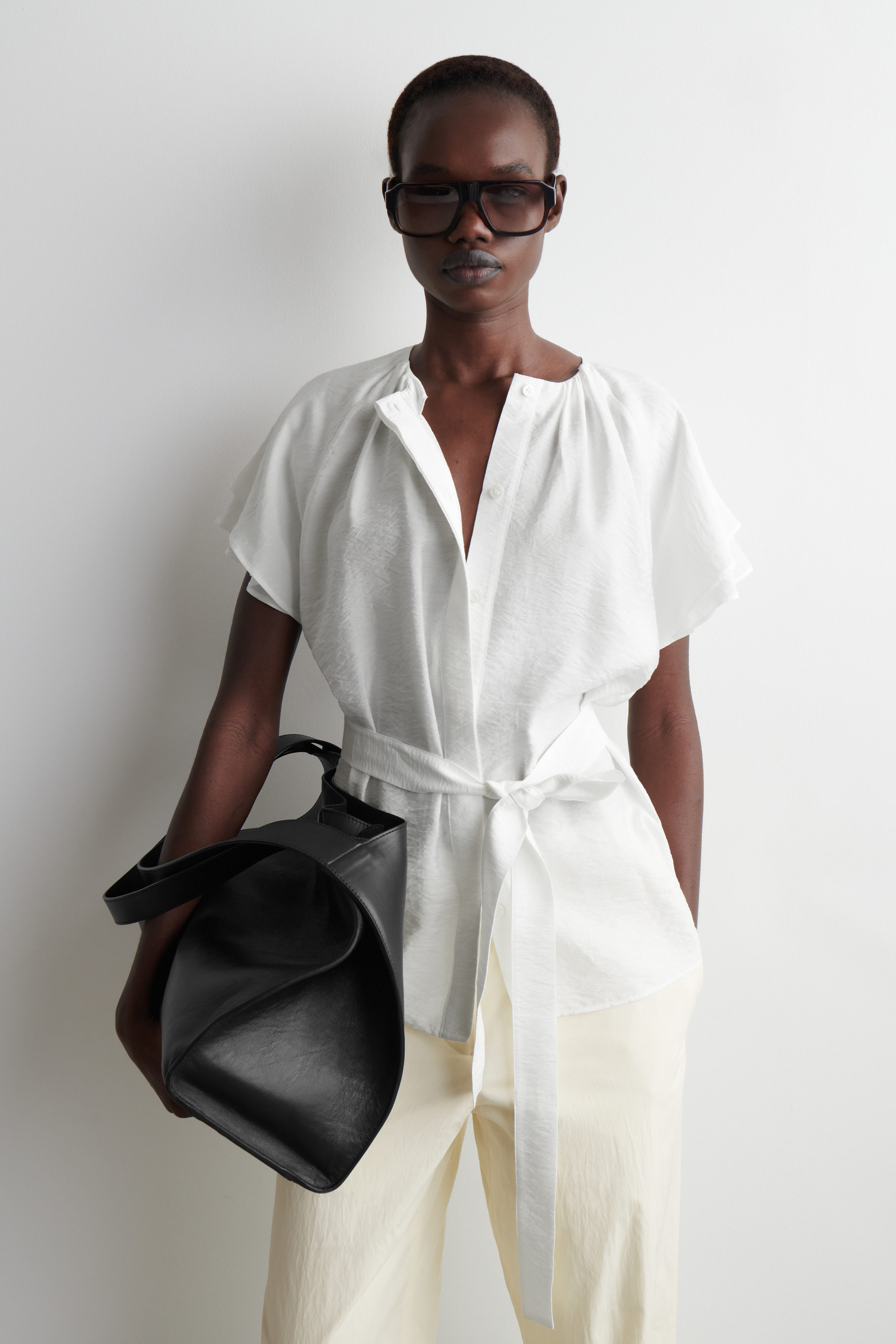 ミュージシャン Layered Coller Blouse [WH/] cfnNXOGCaYvxniefhDHrzAgIhLLxj1