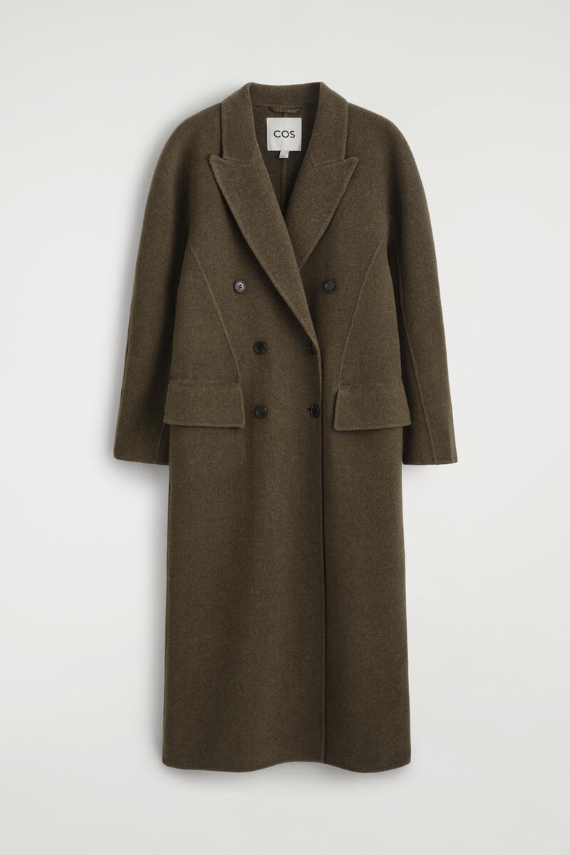 Tailored Double-Faced Wool Long Coat