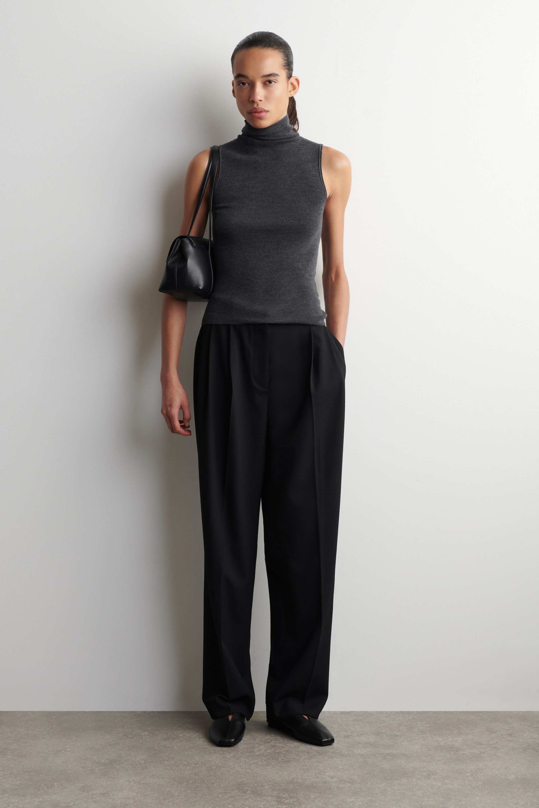 View larger image: LEATHER MULES - BLACK - Ladies | H&M GB 1