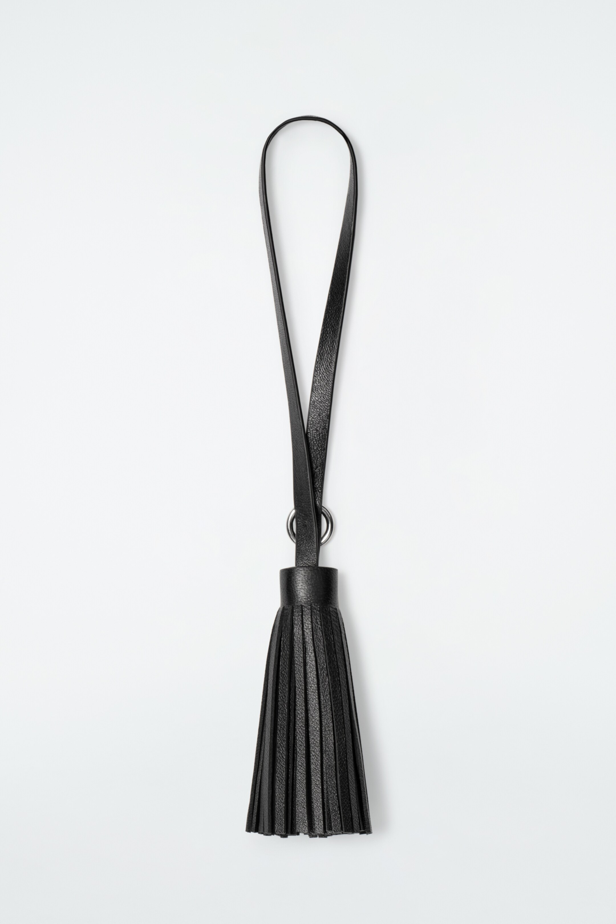 Agrandir l'image: BRELOQUE DE SAC À POMPON EN CUIR - NOIR - FEMME | H&M FR 2