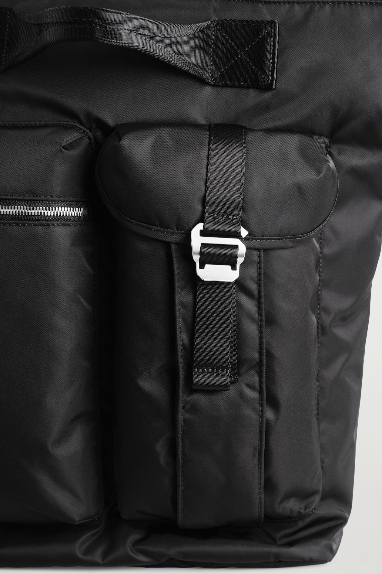 COS Recycled Polyester Backpack Black Brand New‎ with tags PURSUIT BACKPACK - NYLON - BLACK | COS US main image 4
