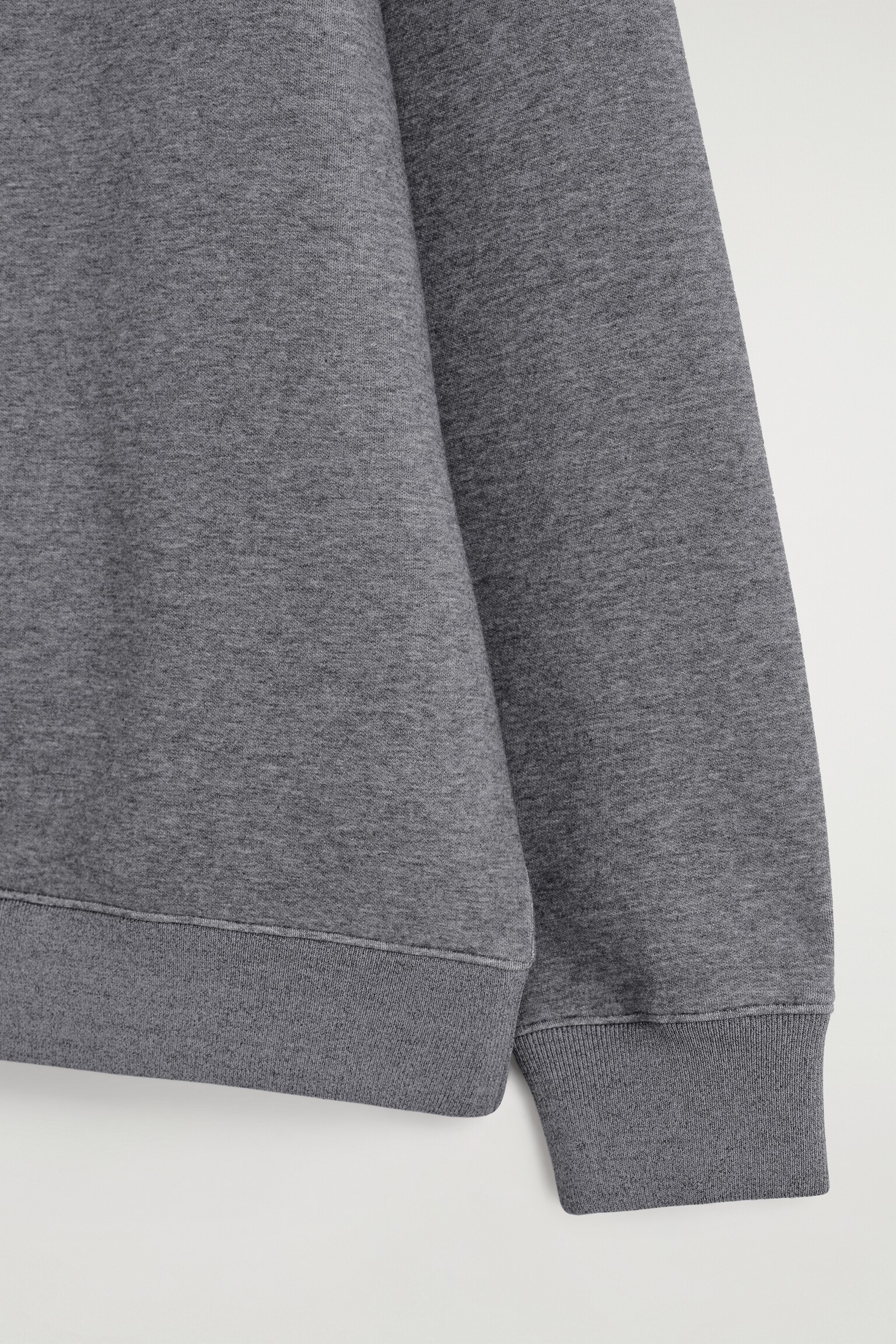 SWEAT EN NÉOPRÈNE (SCUBA) - GRIS CHINÉ/NOIR - 3
