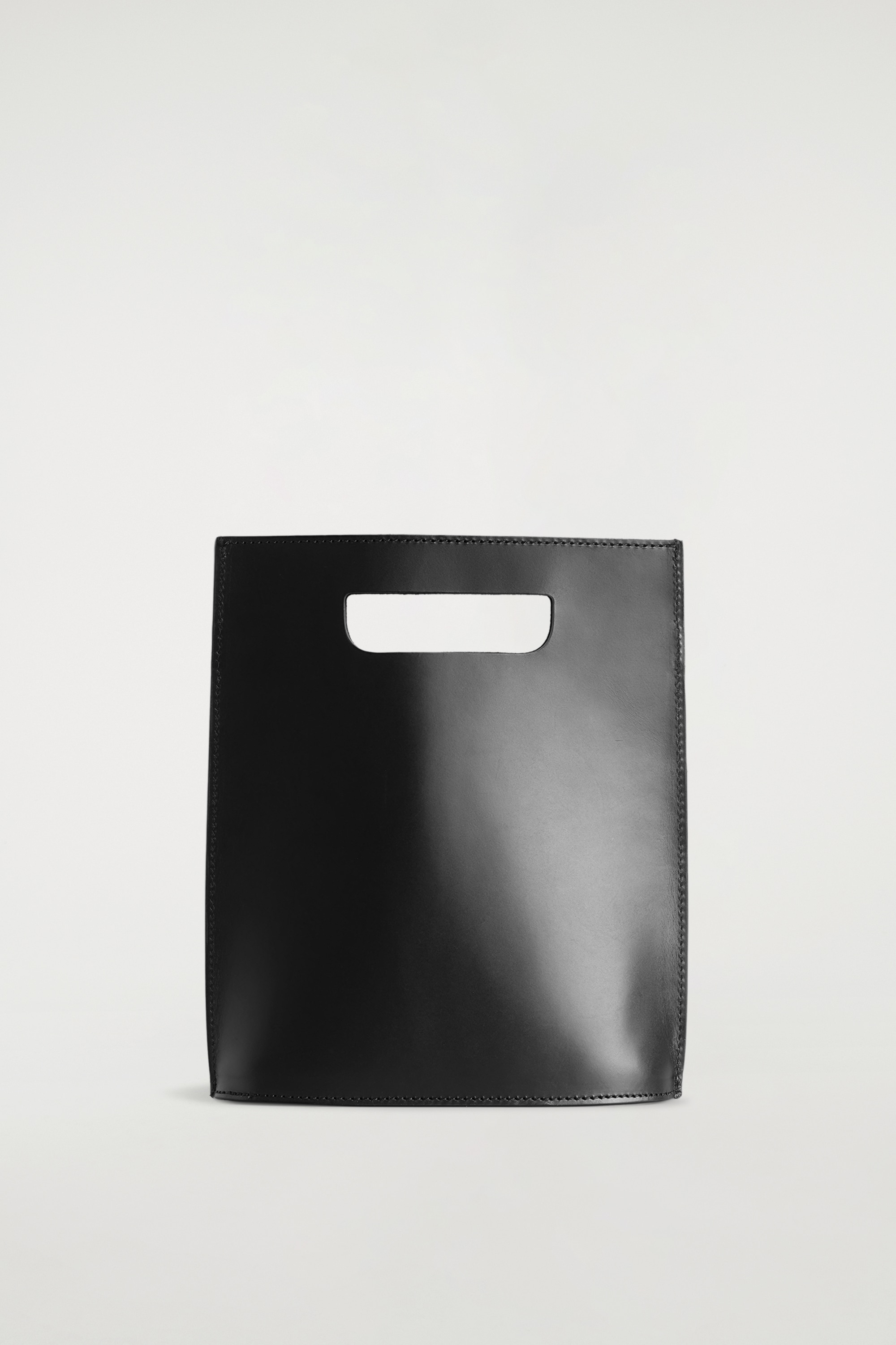 MINI SAC FOLIO - CUIR - NOIR