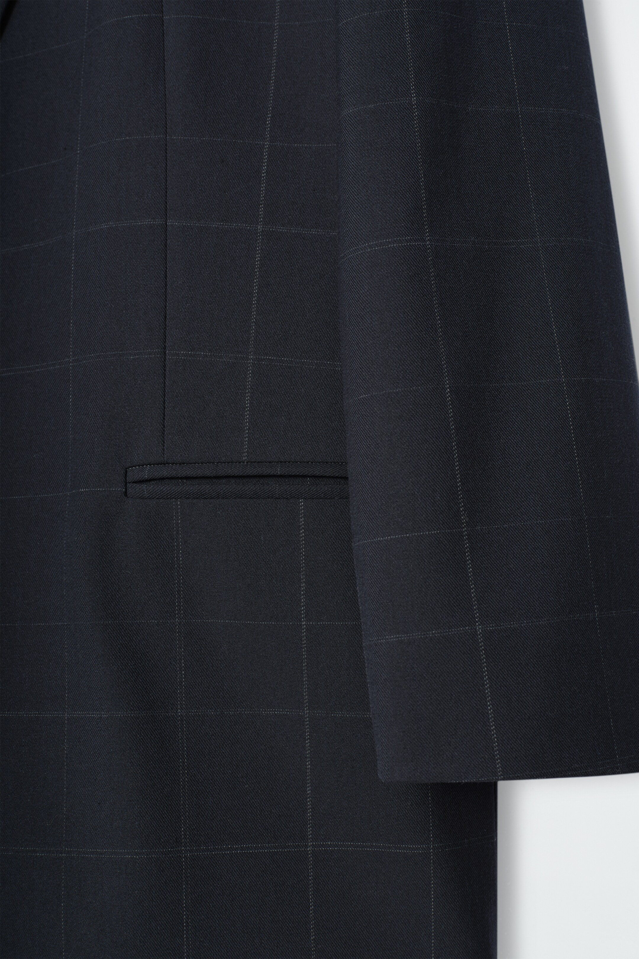 Agrandir l'image: BLAZER OVERSIZE À CARREAUX - BLEU MARINE / CARREAUX - FEMME | H&M CH 9