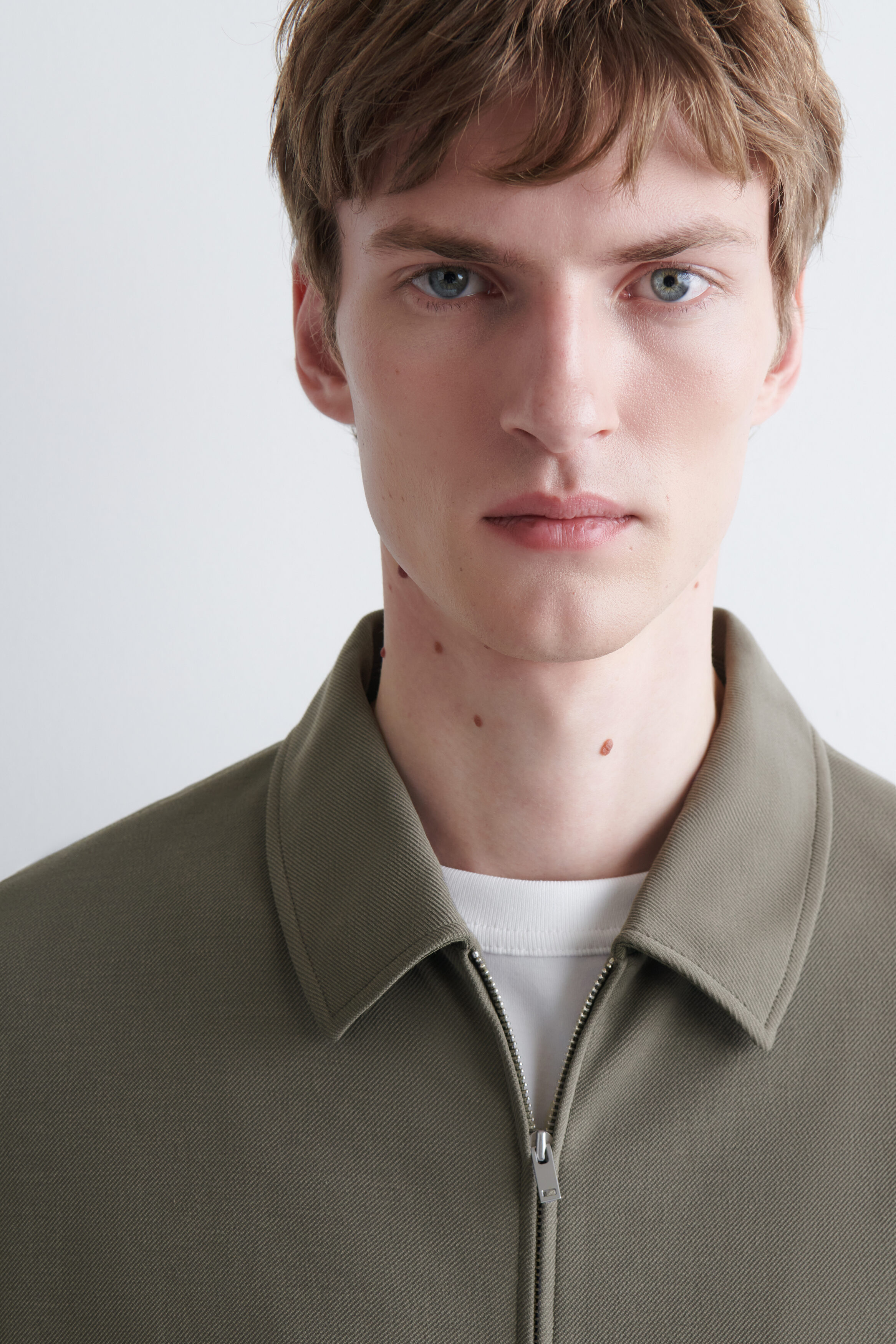 BONDED-TWILL HARRINGTON JACKET - thumbnail 6