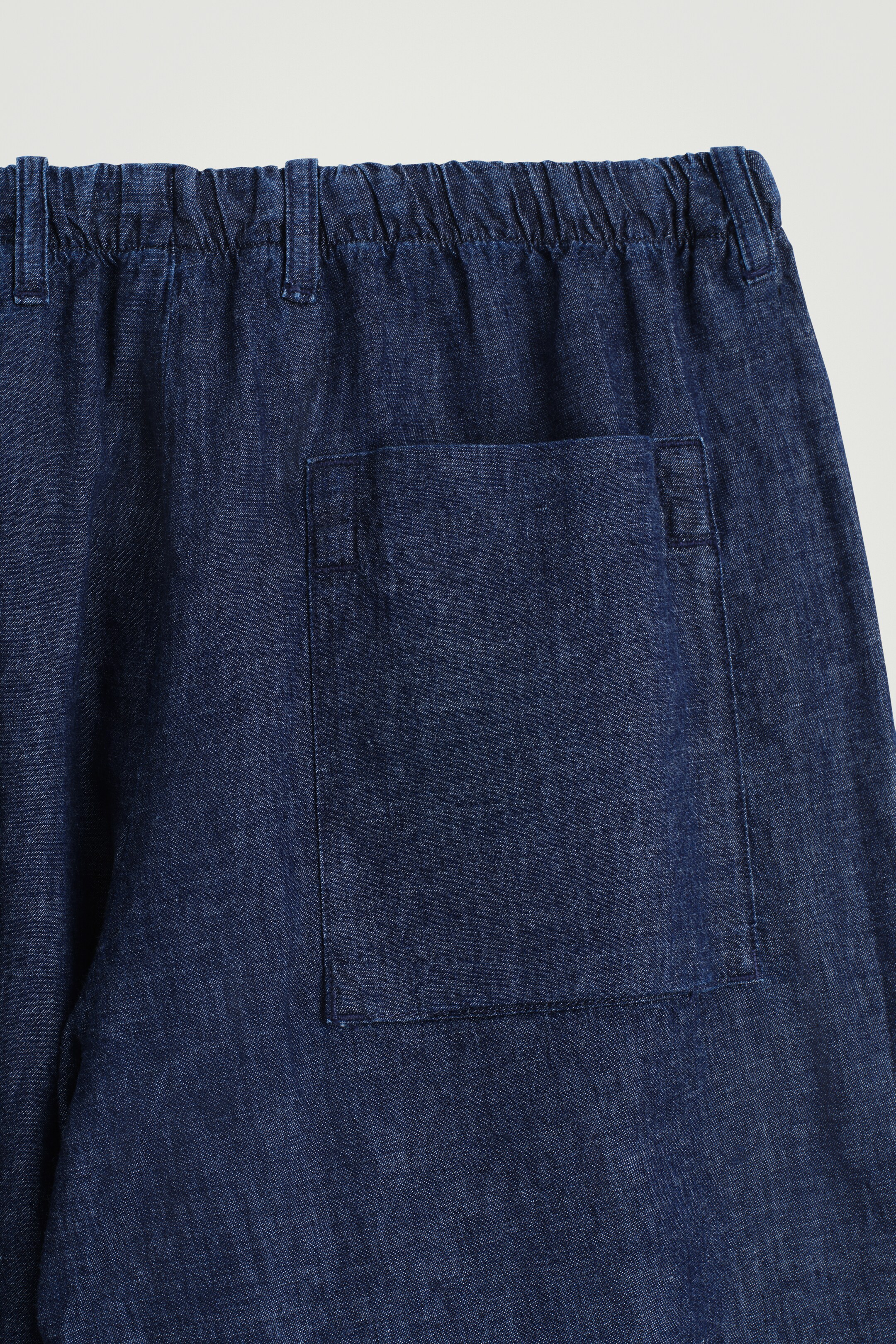 Visualizza immagine più grande: SHORTS IN DENIM CON COULISSE - GRIGIO-BLU - UOMO | H&M IT 7