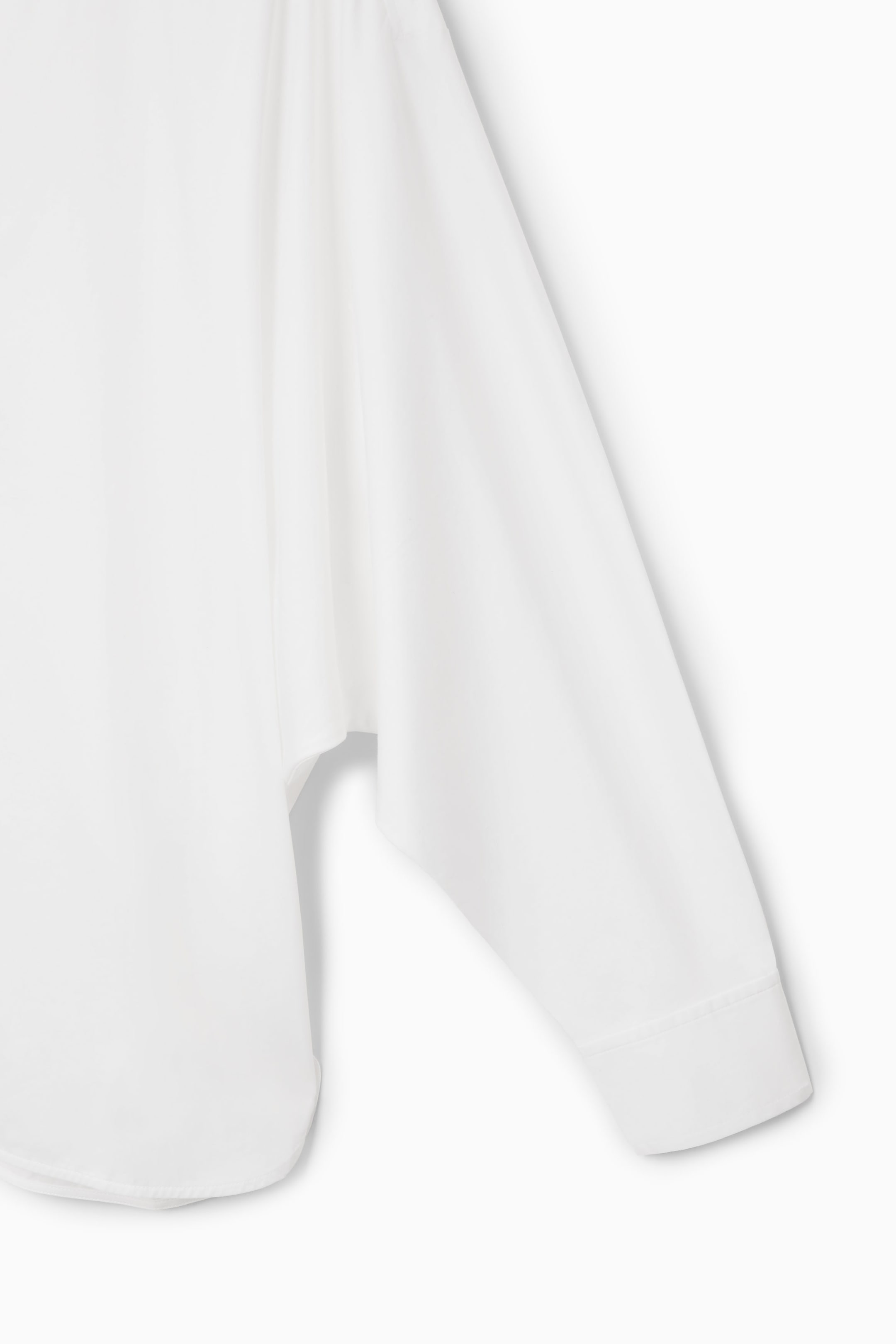 BATWING-SLEEVE TWILL SHIRT