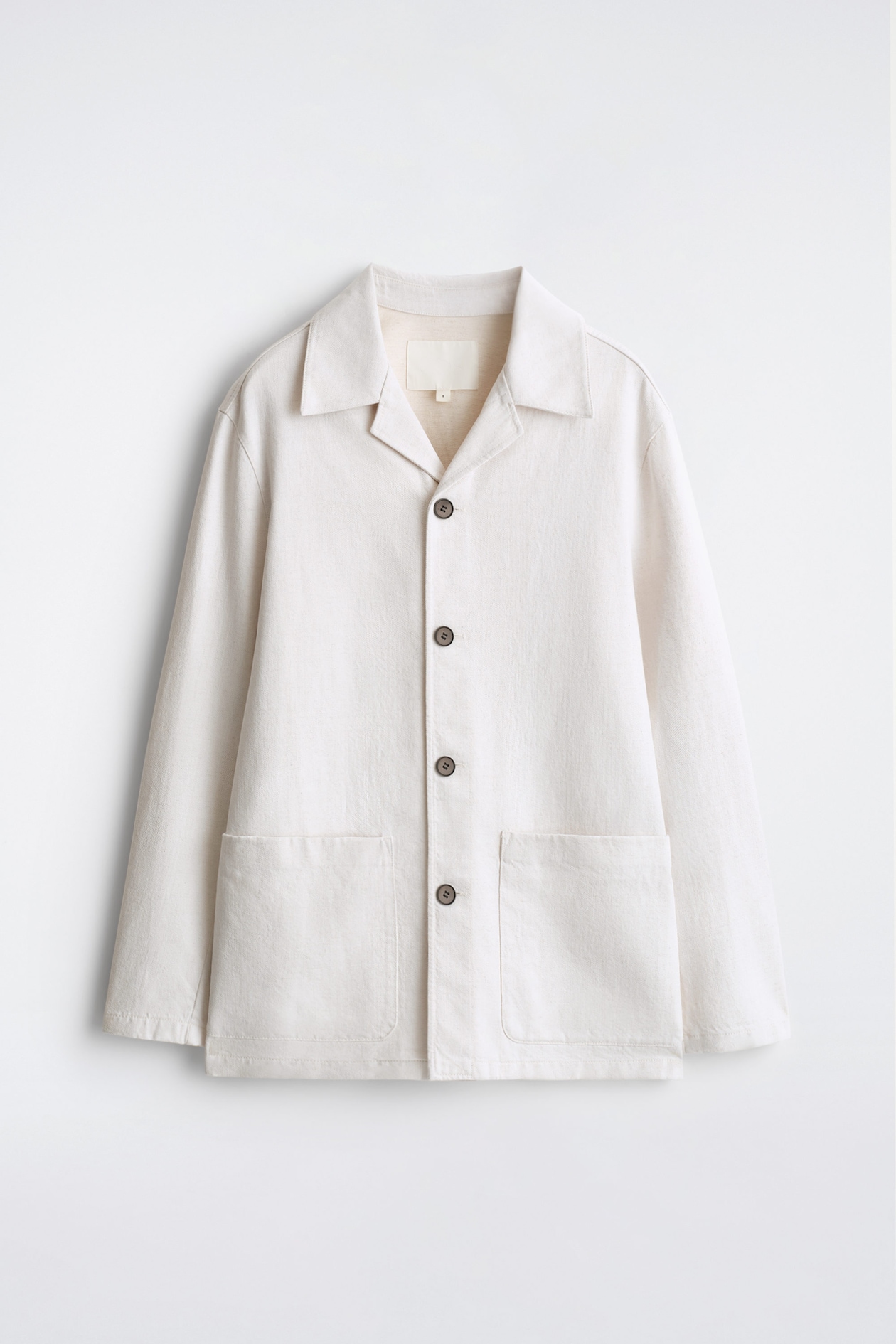DENIM OVERSHIRT — OFF-WHITE