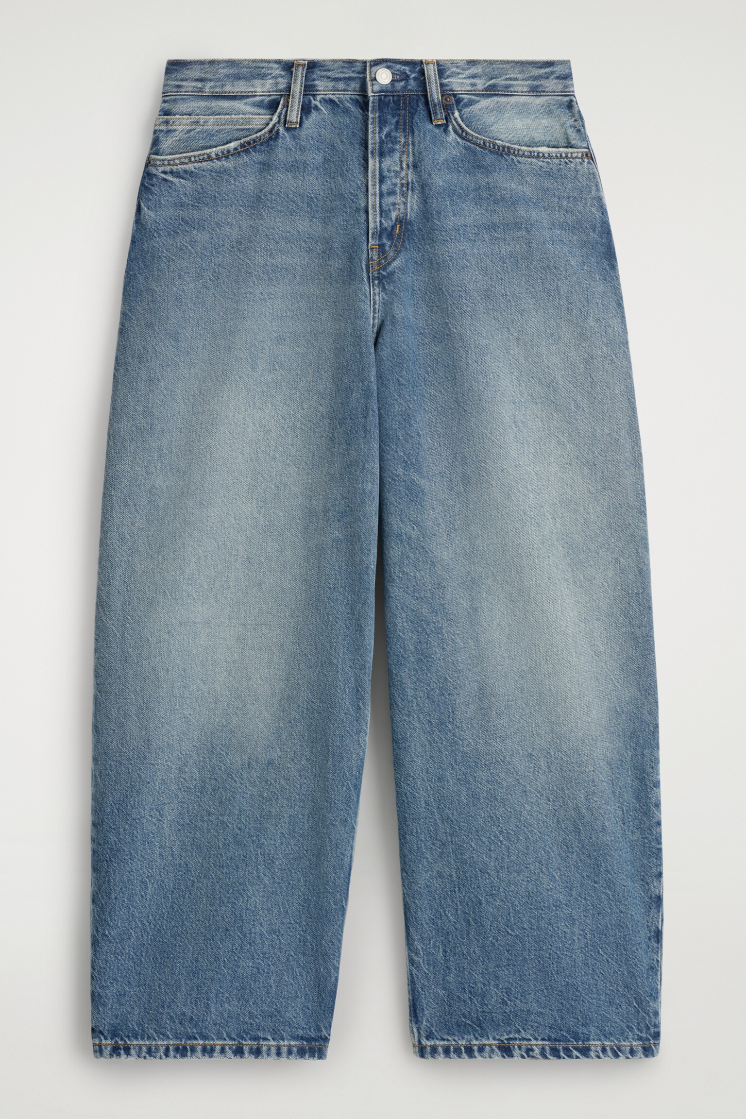CASK JEANS MIT BARREL-BEIN - BLAUE WASCHUNG - 2
