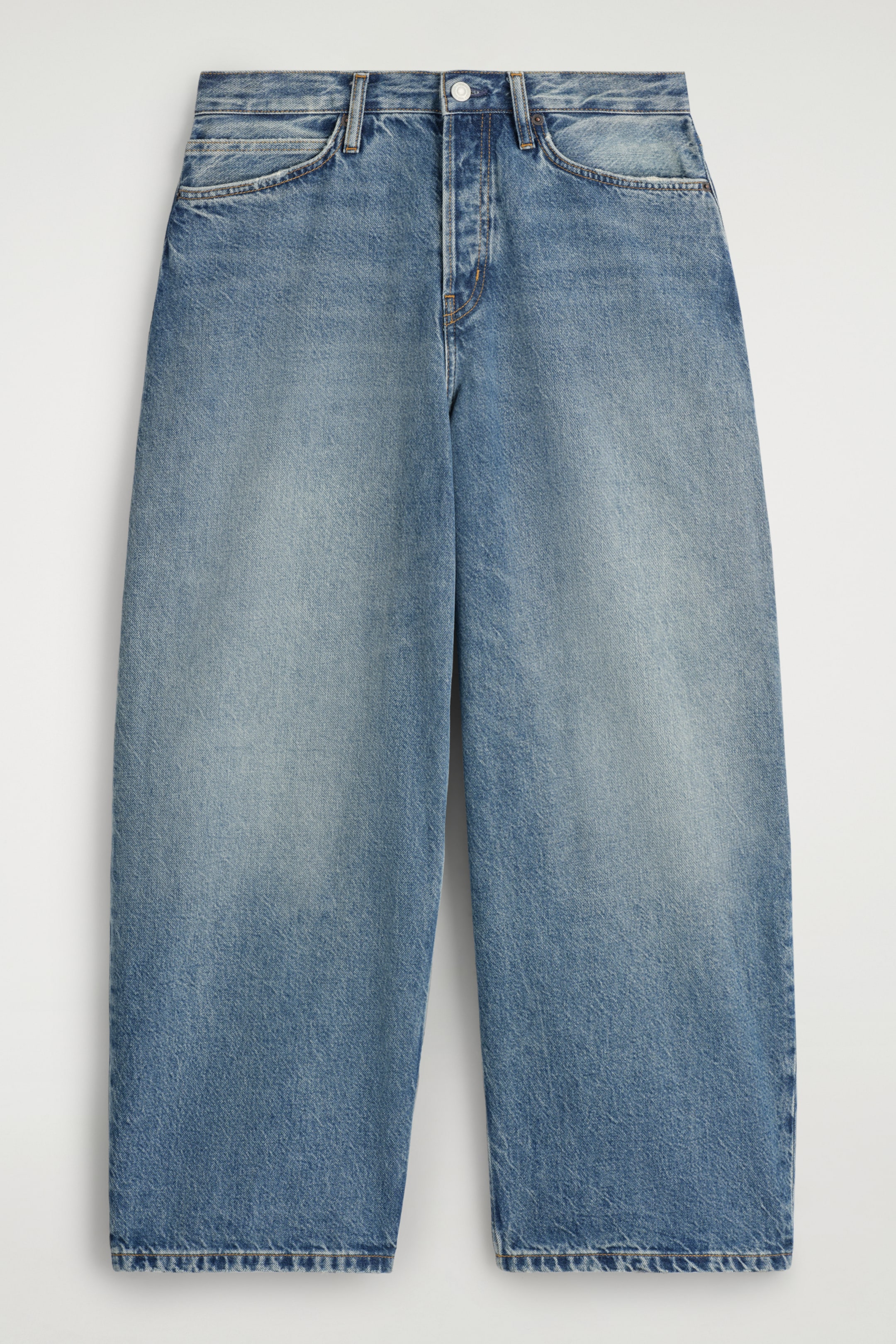 Agrandir l'image: JEAN CASK BARREL - BLEU DÉLAVÉ - HOMME | H&M BE 5