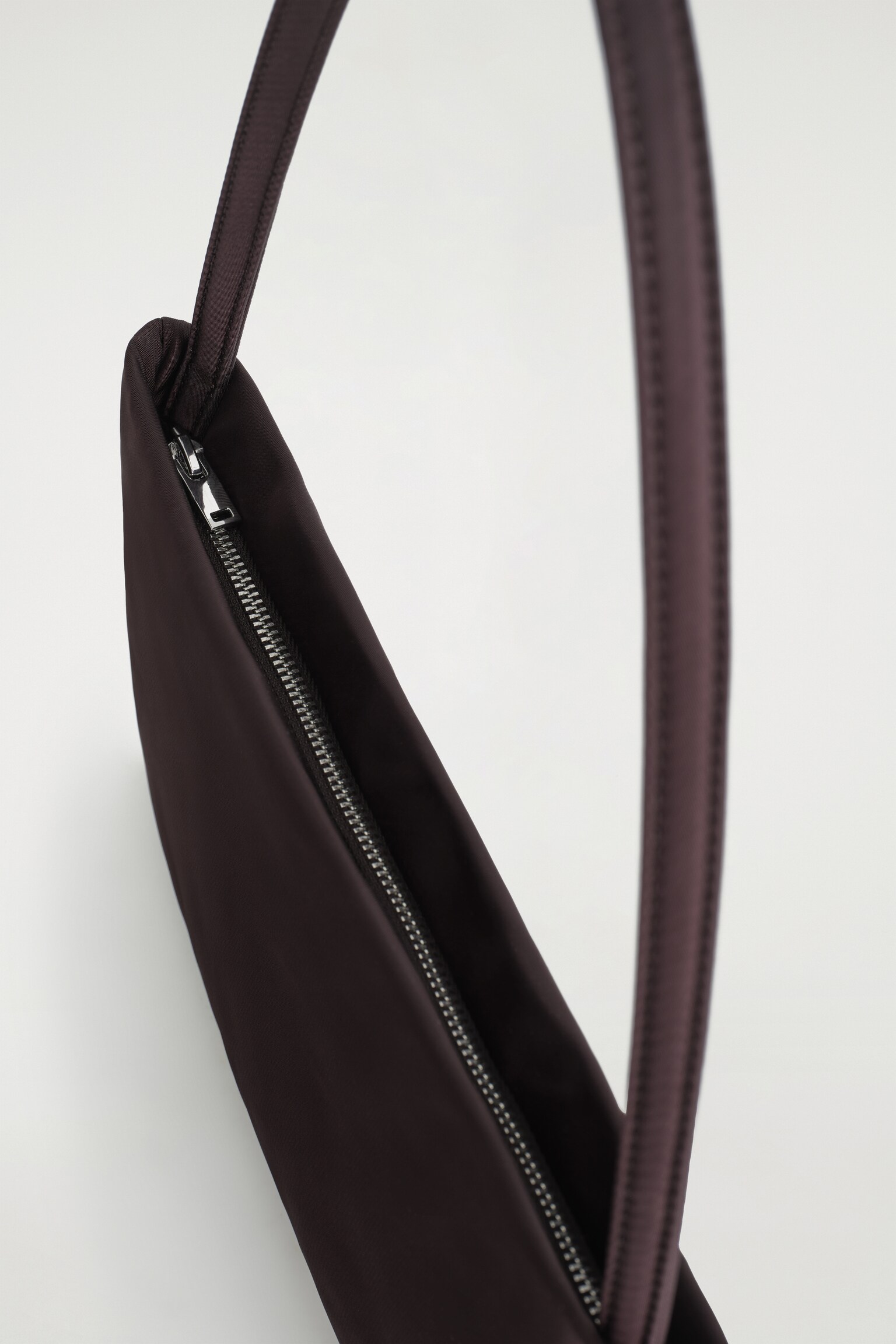 SAC PORTÉ ÉPAULE ARCHIVE - NYLON - BRUN FONCÉ/NOIR - 5