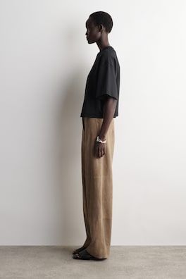 OVERSIZED BOXY COTTON T-SHIRT — BLACK 3