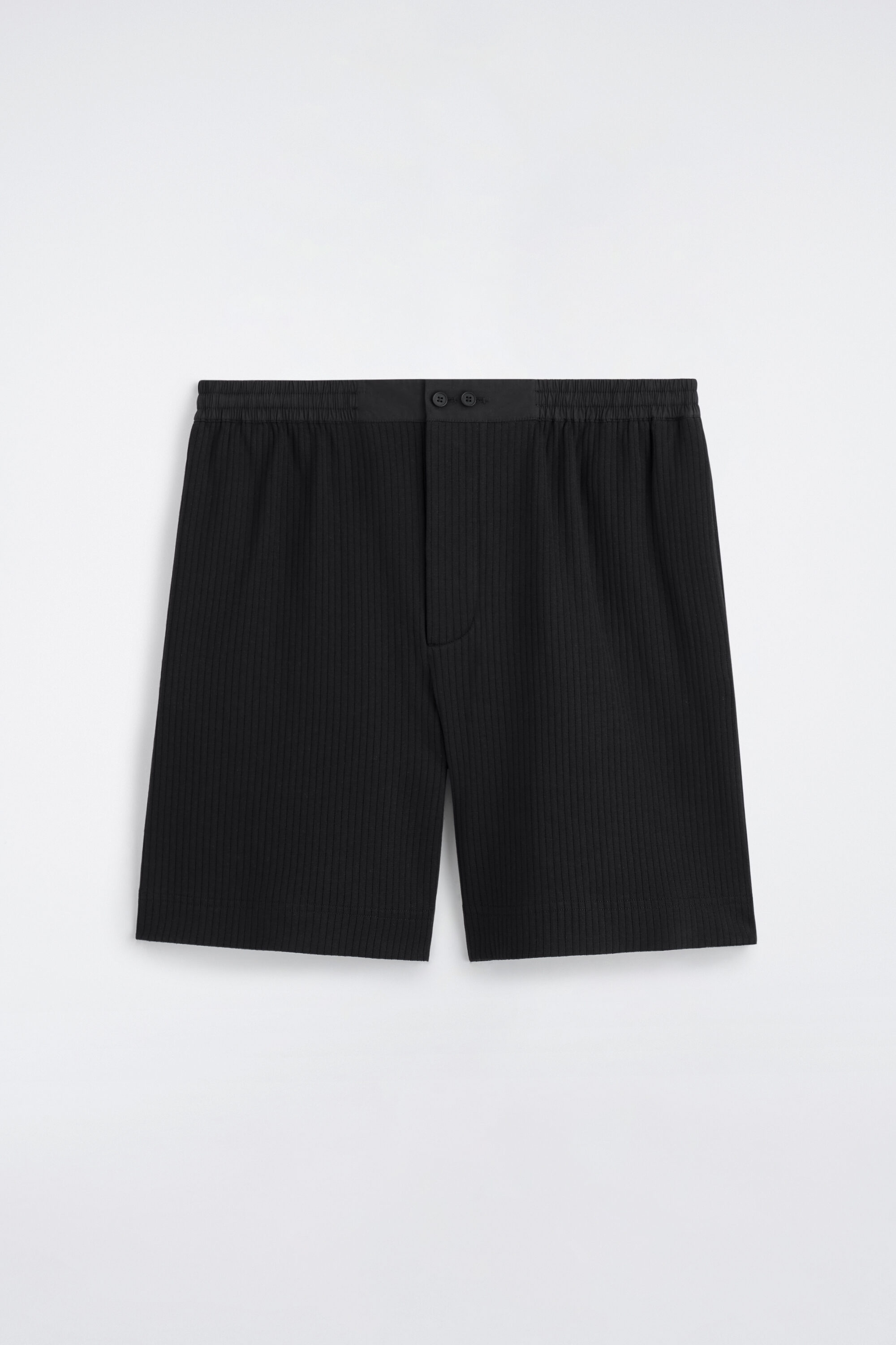 RIBBED COTTON-JERSEY SHORTS - thumbnail 5