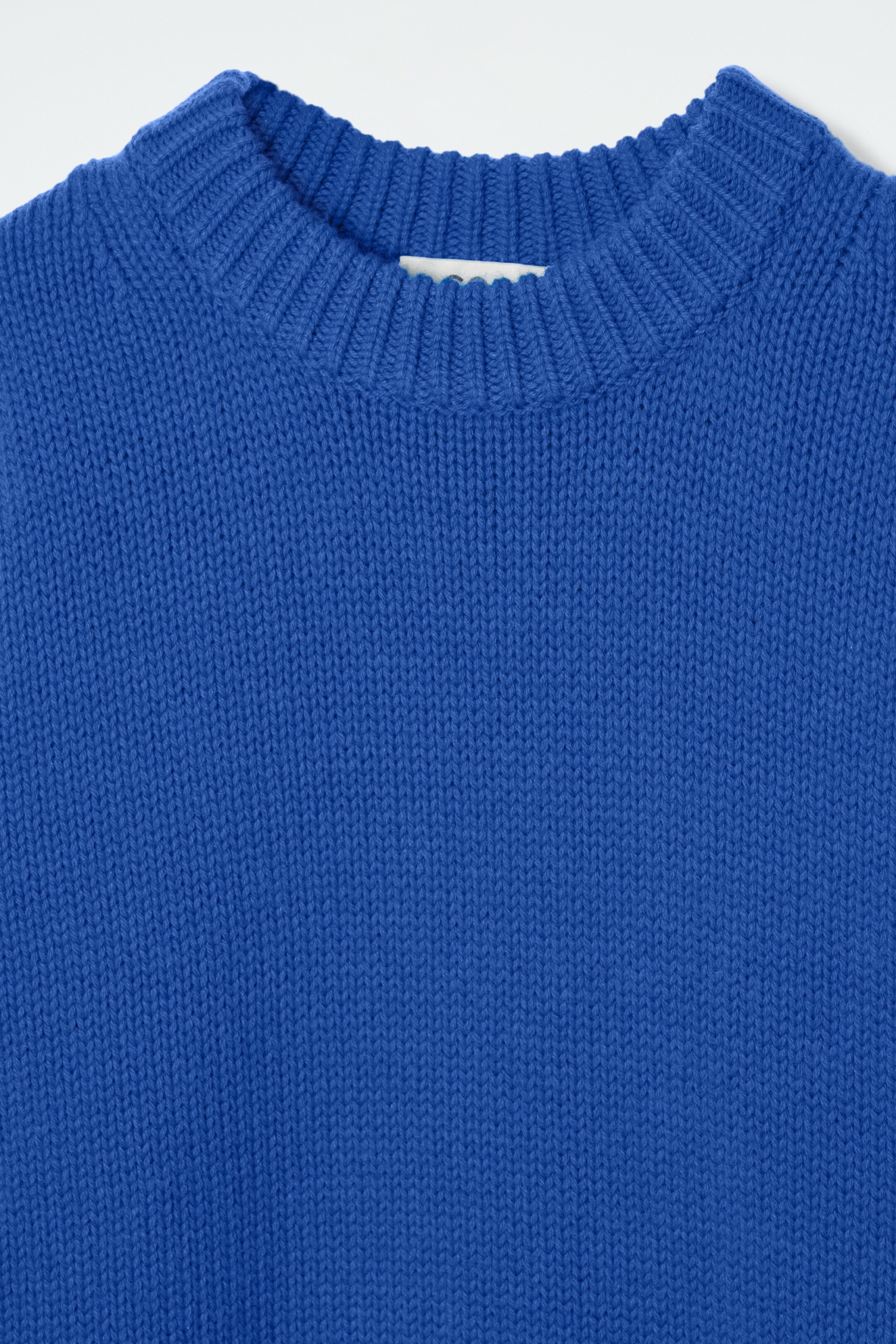 Agrandir l'image: PULL ÉPAIS À COL ROND EN LAINE - BLEU COBALT - FEMME | H&M CH 2