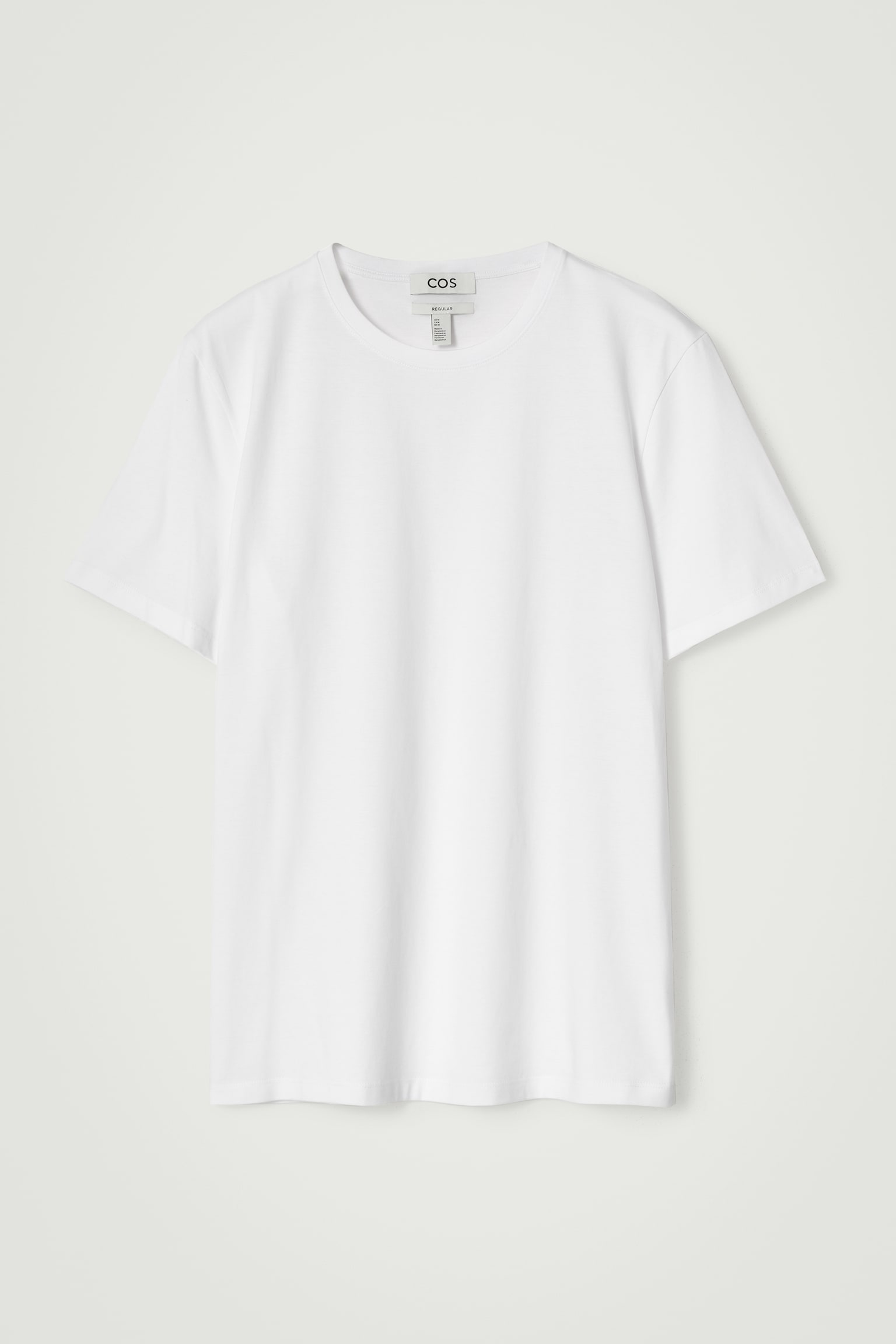 T-SHIRT REGULAR EN COTON - Blanc/Vert foncé/BLEU MARINE/Noir/GRIS CHINÉ/BLEU - 2