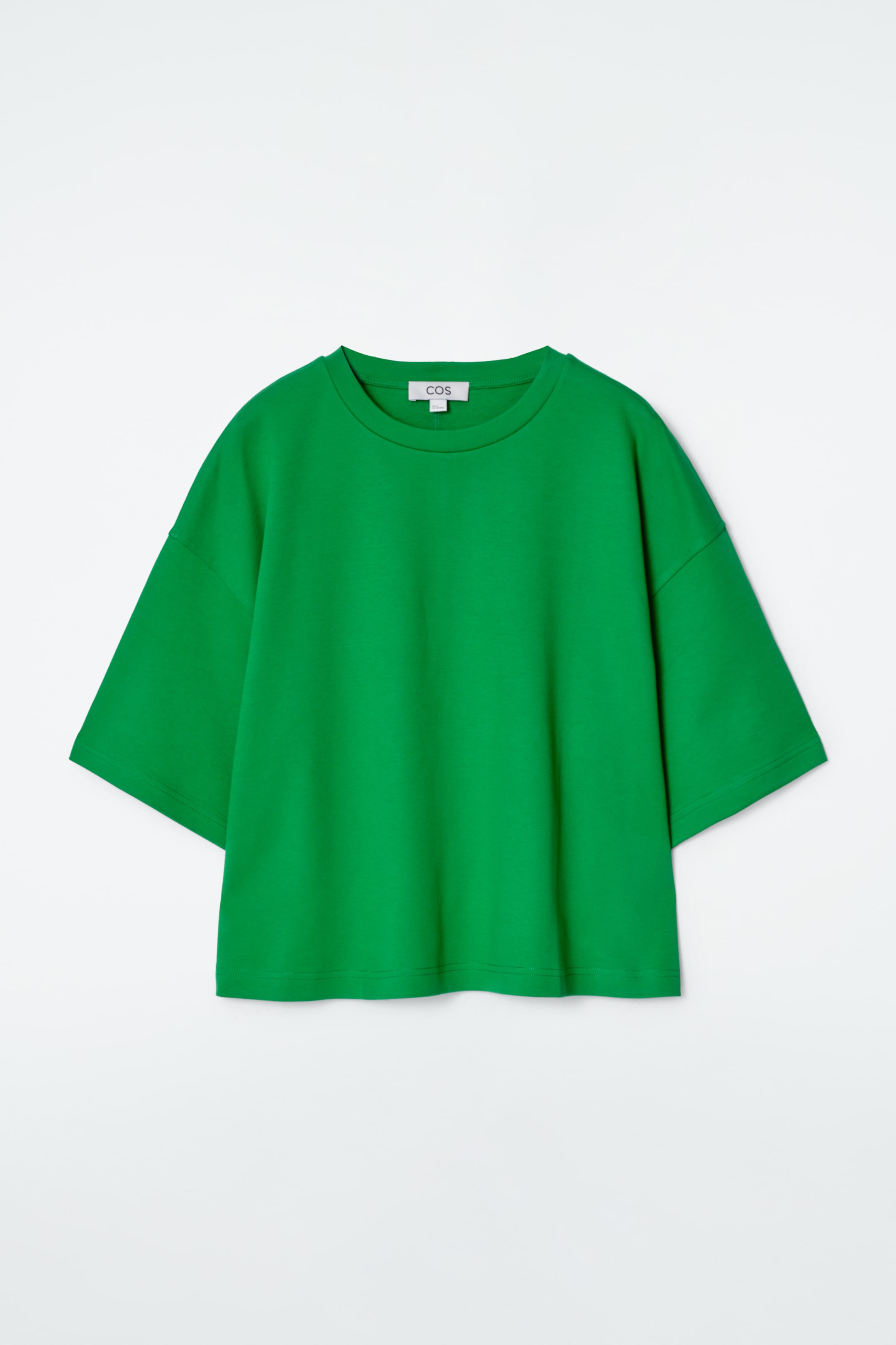 Zobacz większy obraz: PUDEŁKOWY T-SHIRT OVERSIZE - ZIELONY - ONA | H&M PL 5