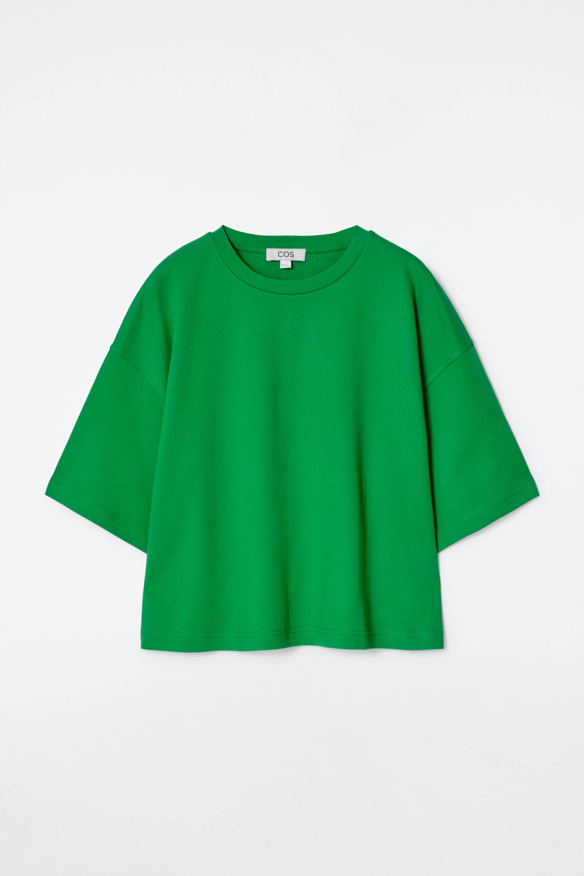 OVERSIZED BOXY T-SHIRT - GREEN | COS
