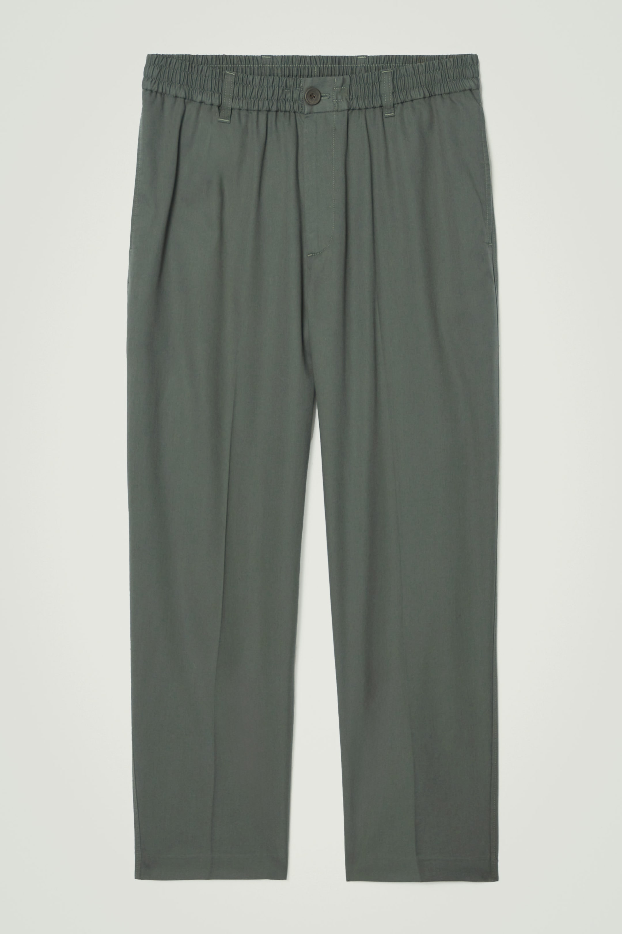 TAPERED ELASTICATED PANTS