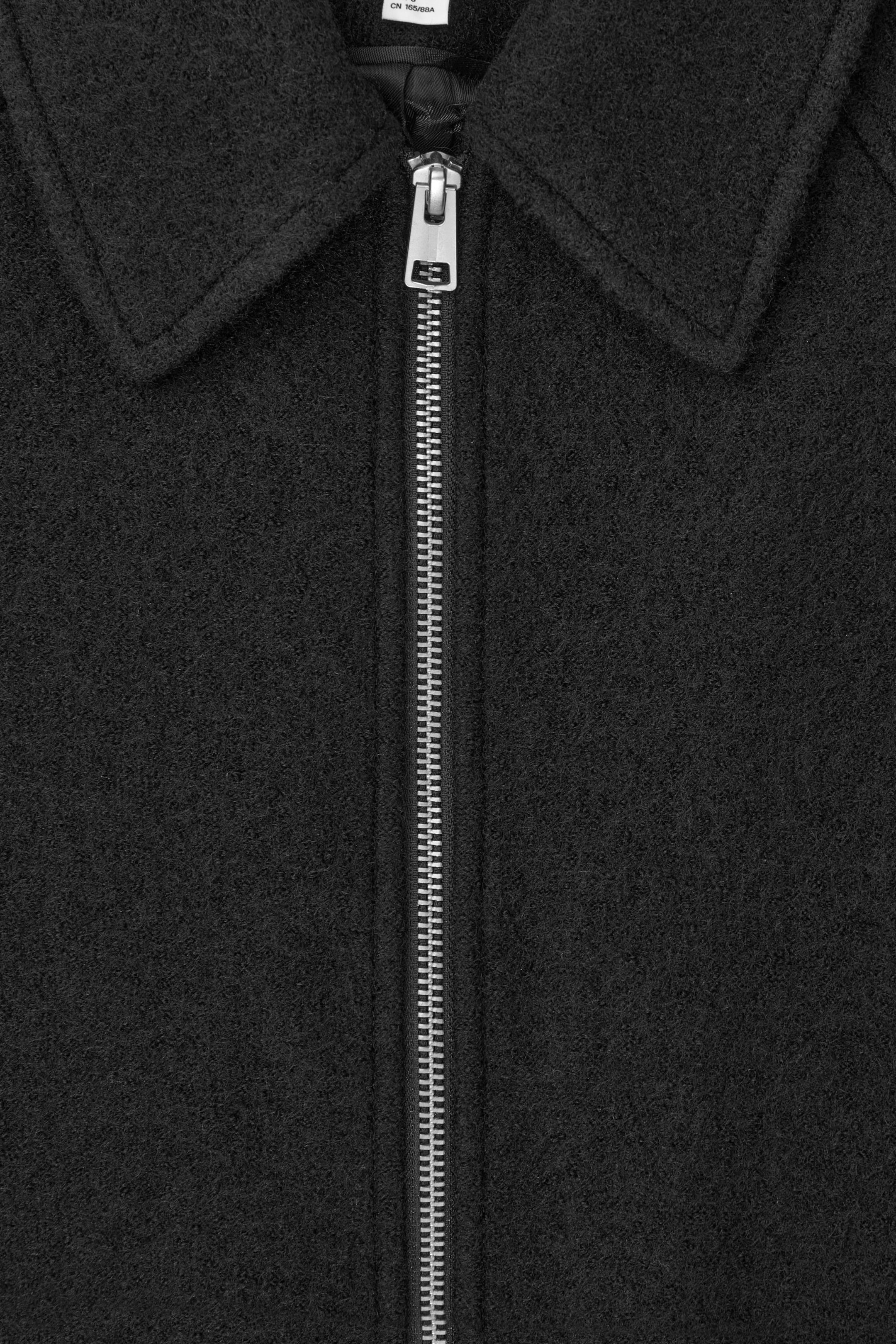 OVERSIZED BOILED-WOOL JACKET