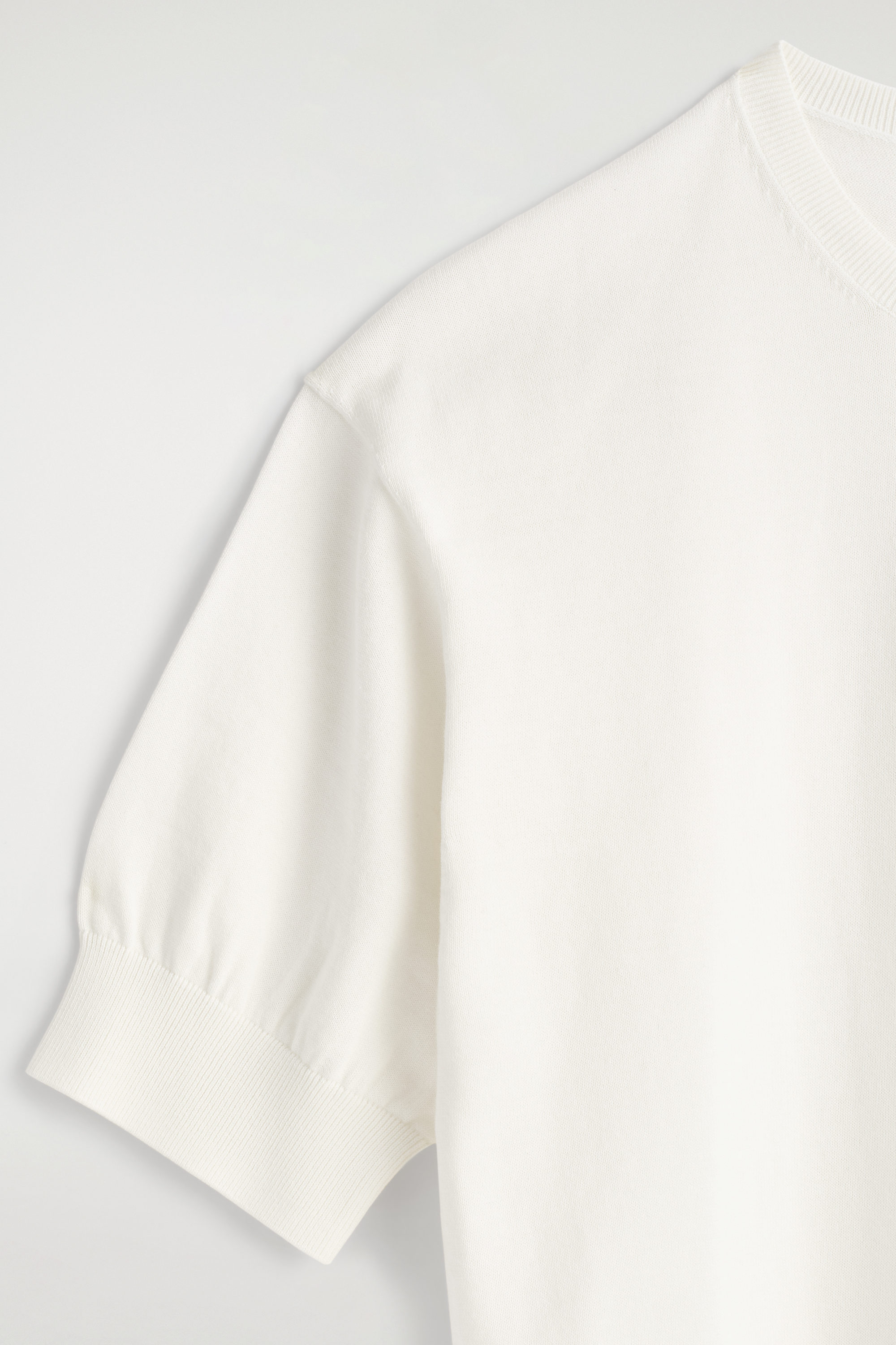 KNITTED COTTON T-SHIRT thumbnail 7