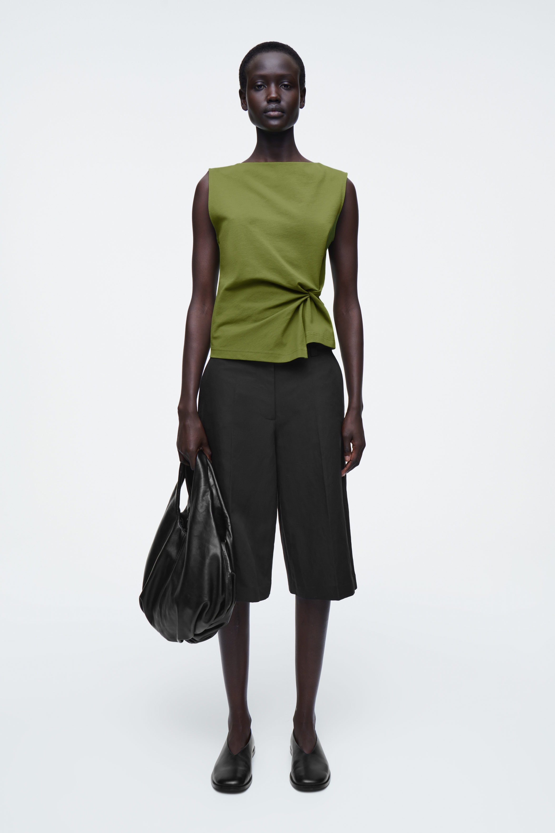 Chiffon Twist long-sleeve top | Issey Miyake | | Simons