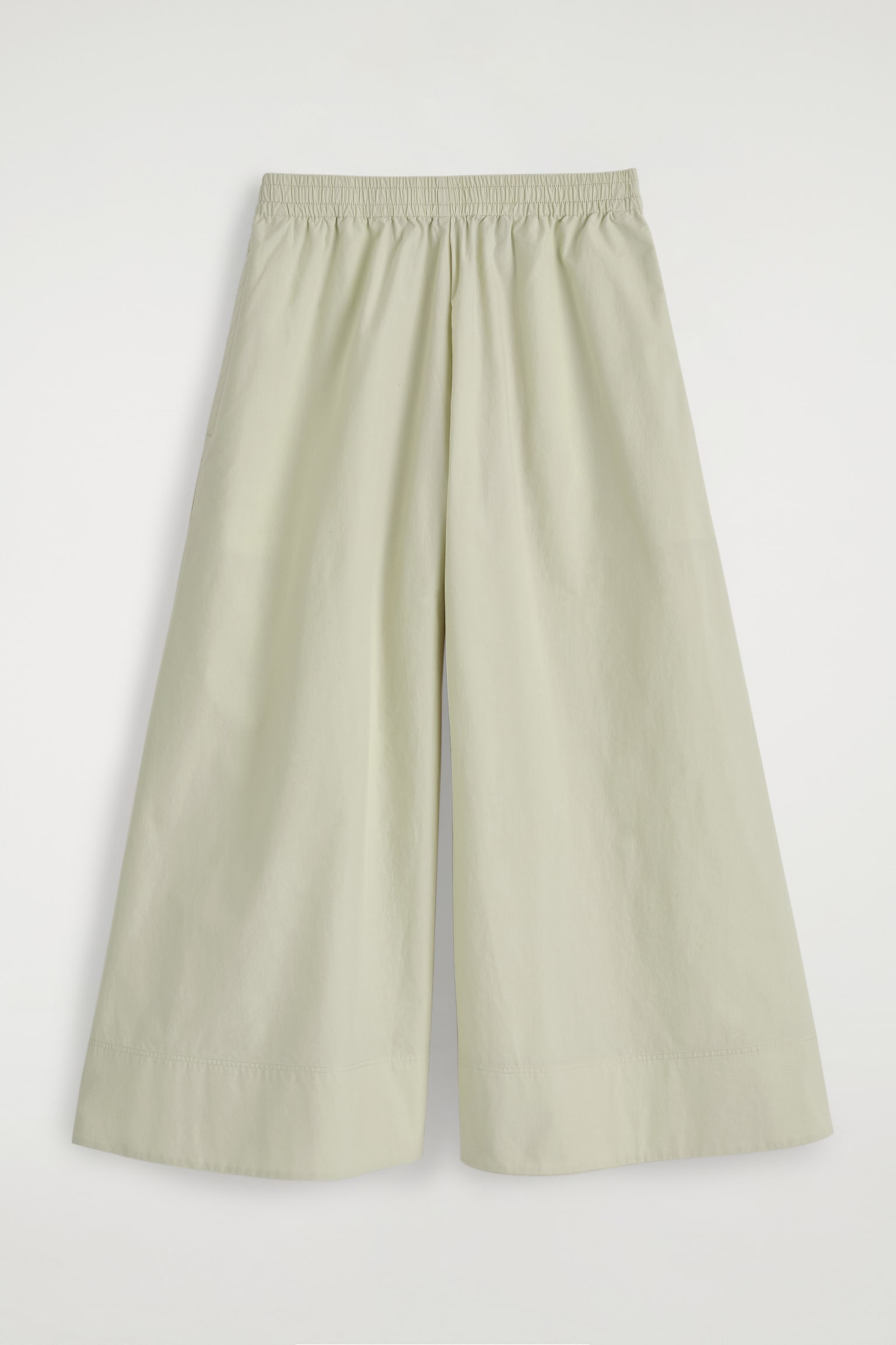 VOLUMINÖSE CULOTTES - HELLGRÜN