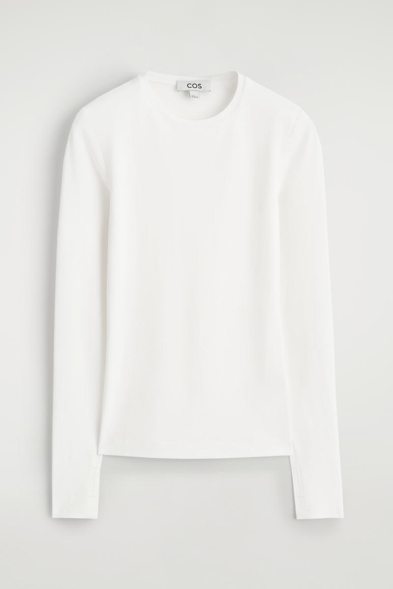 Cotton Long-Sleeved Top