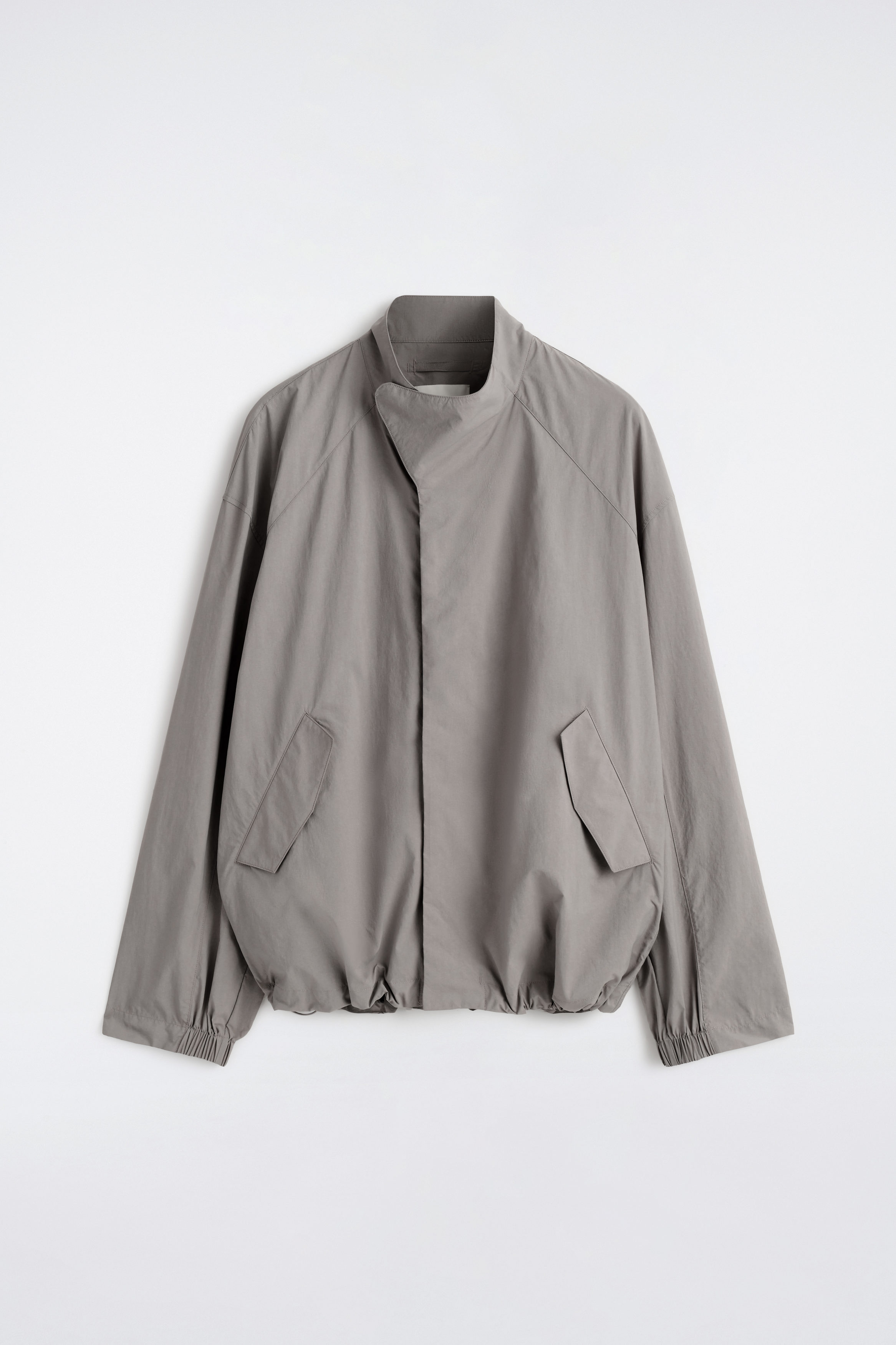 TECHNICAL NYLON SPORTS JACKET - PEWTER | COS US