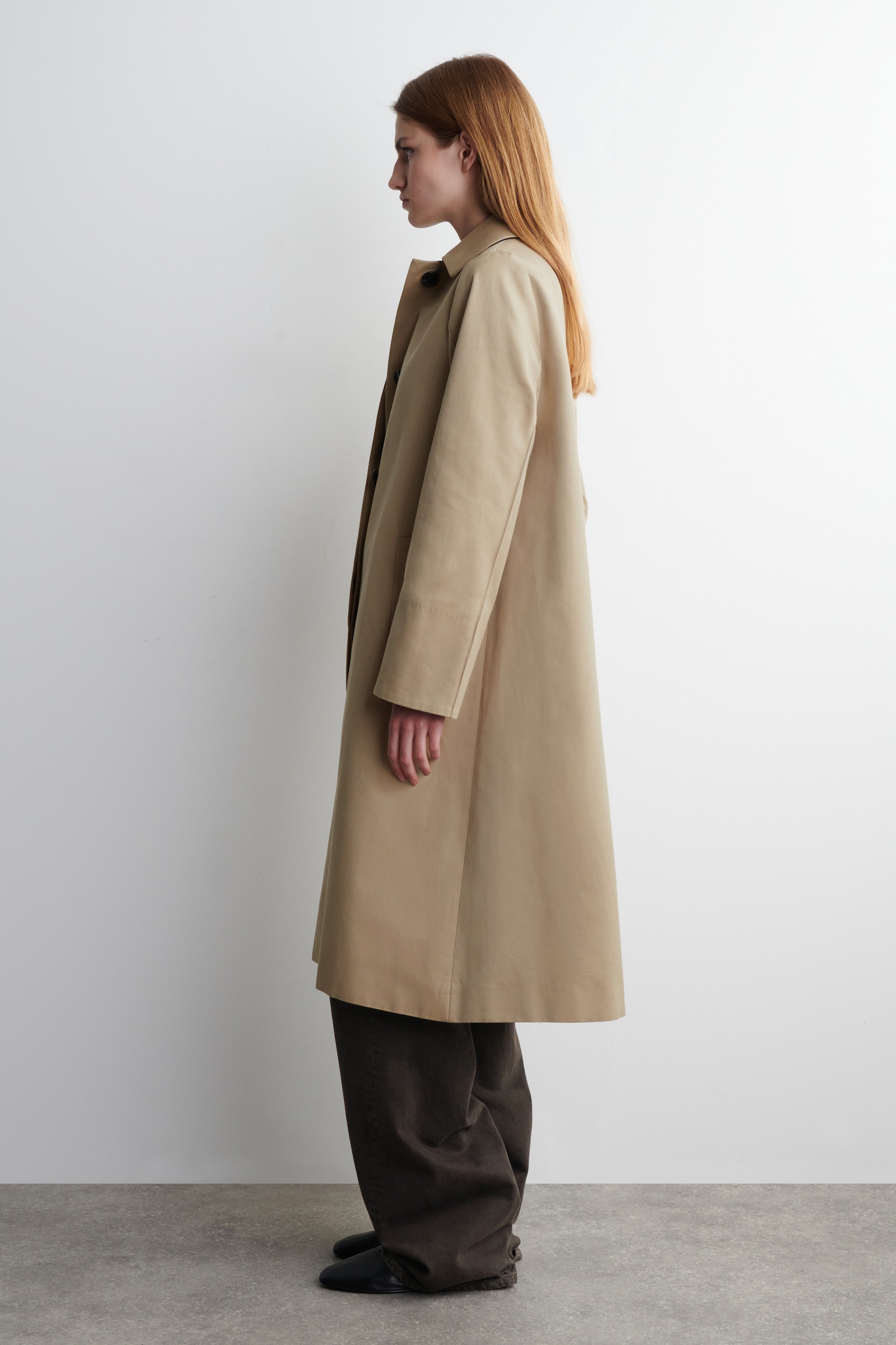 GABARDINA DE ALGODÓN - BEIGE - 3