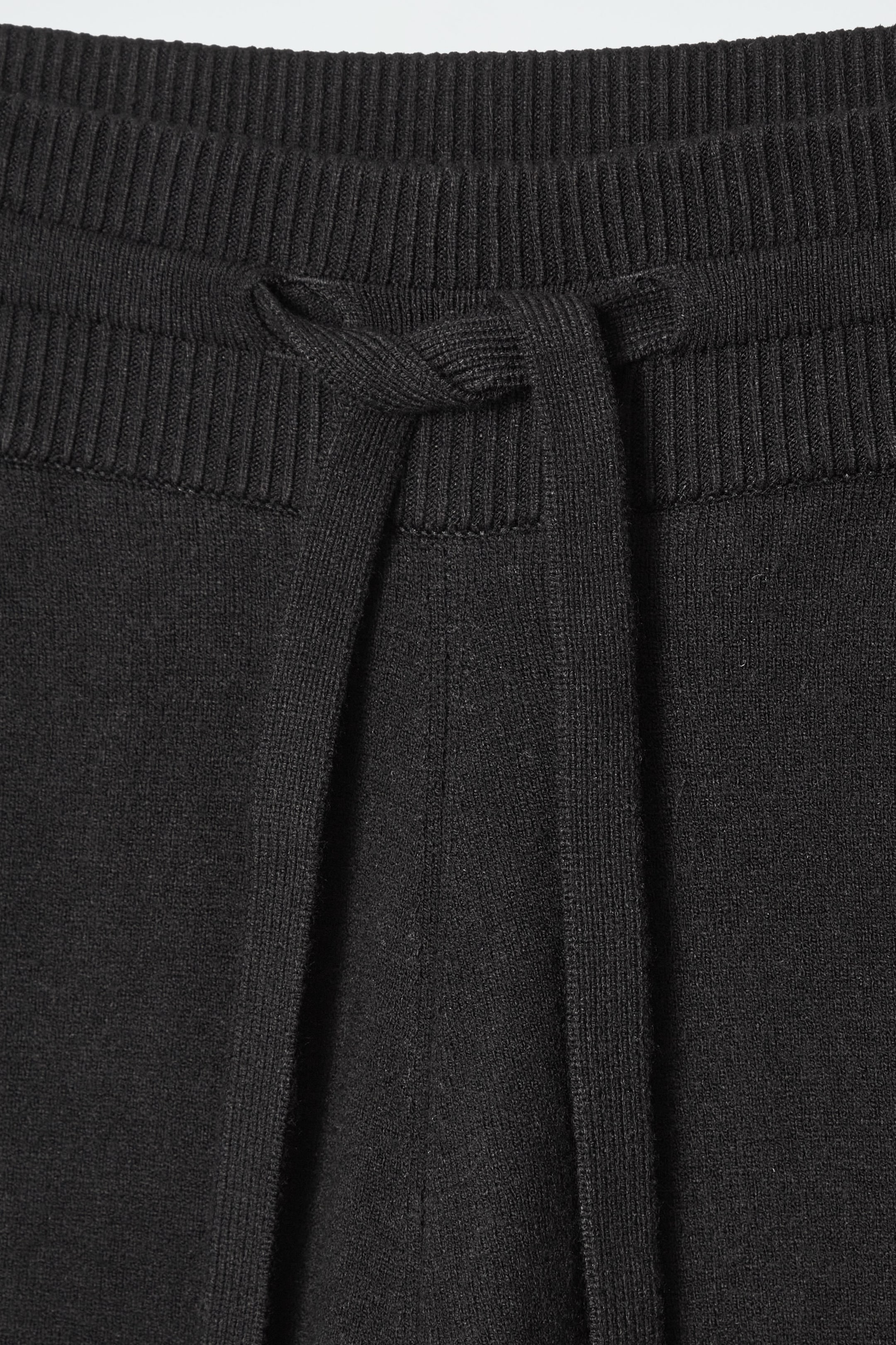 DOUBLE-FACED KNITTED JOGGERS