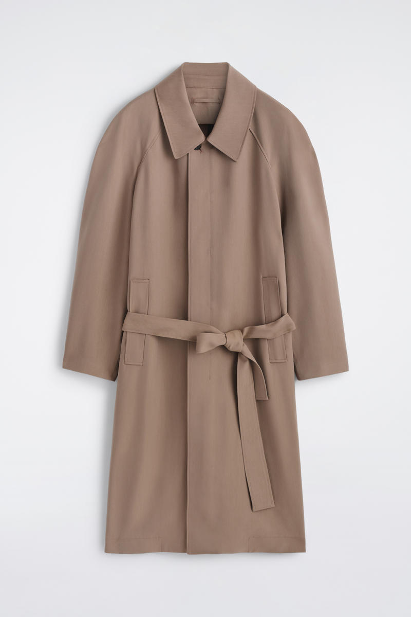 Fluid Twill Car Coat