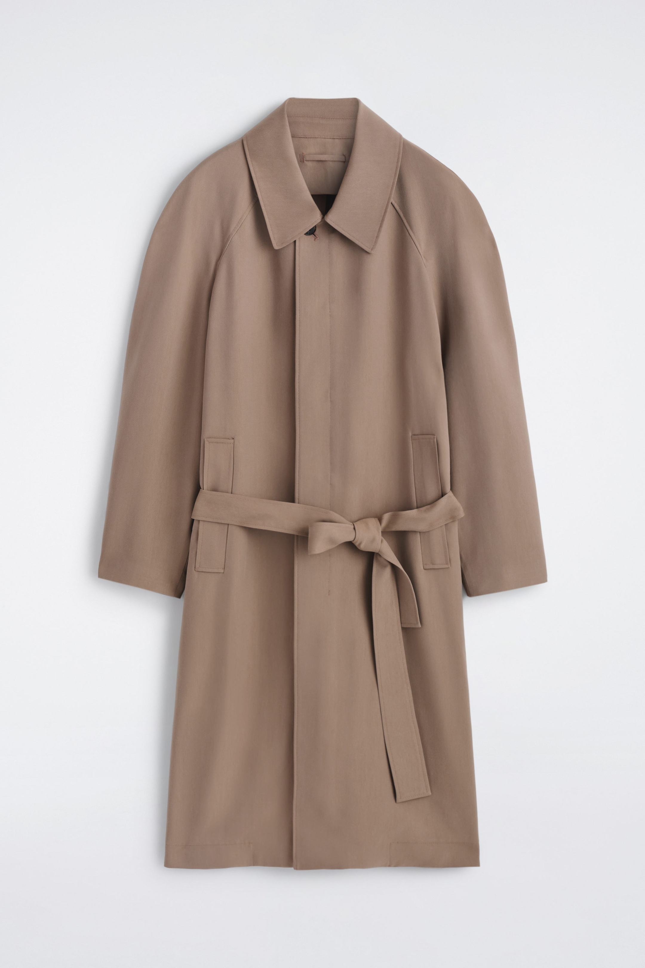 FLUID TWILL CAR COAT