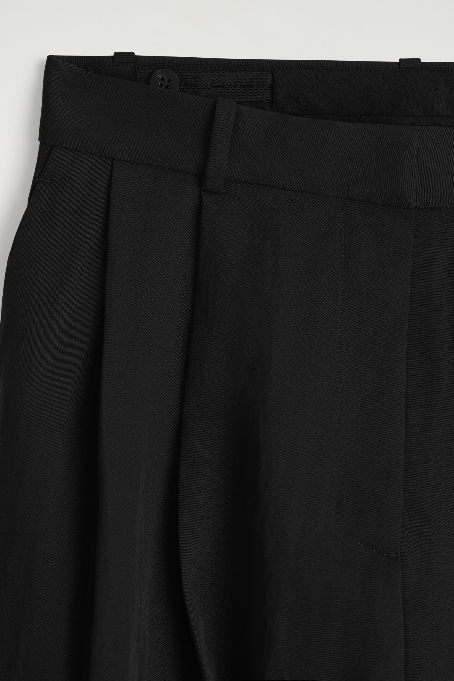 RELAXED FLUID WIDE-LEG TROUSERS - BLACK/BURGUNDY/LIGHT PINK - 3