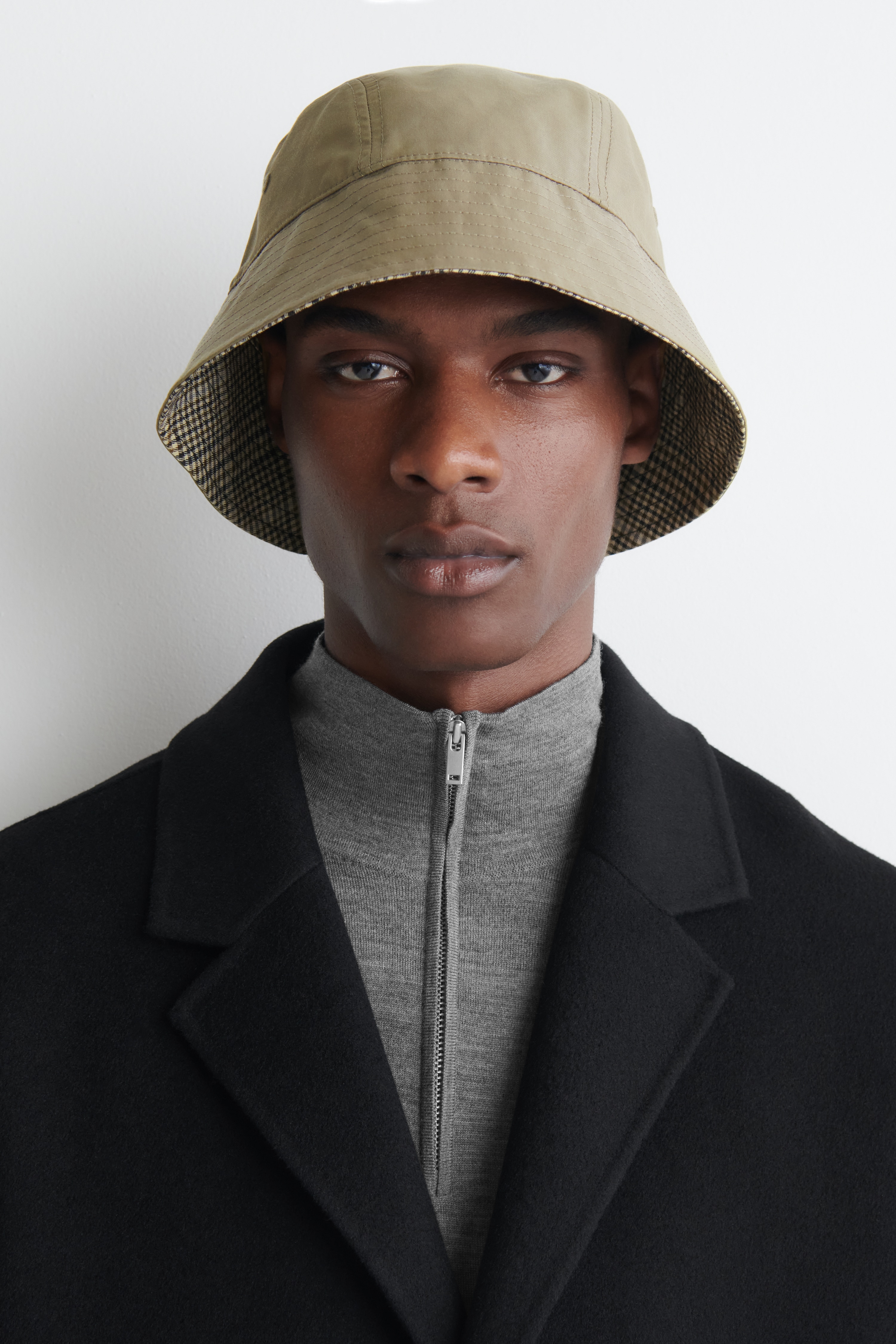 BOB RÉVERSIBLE - BEIGE / CARREAUX